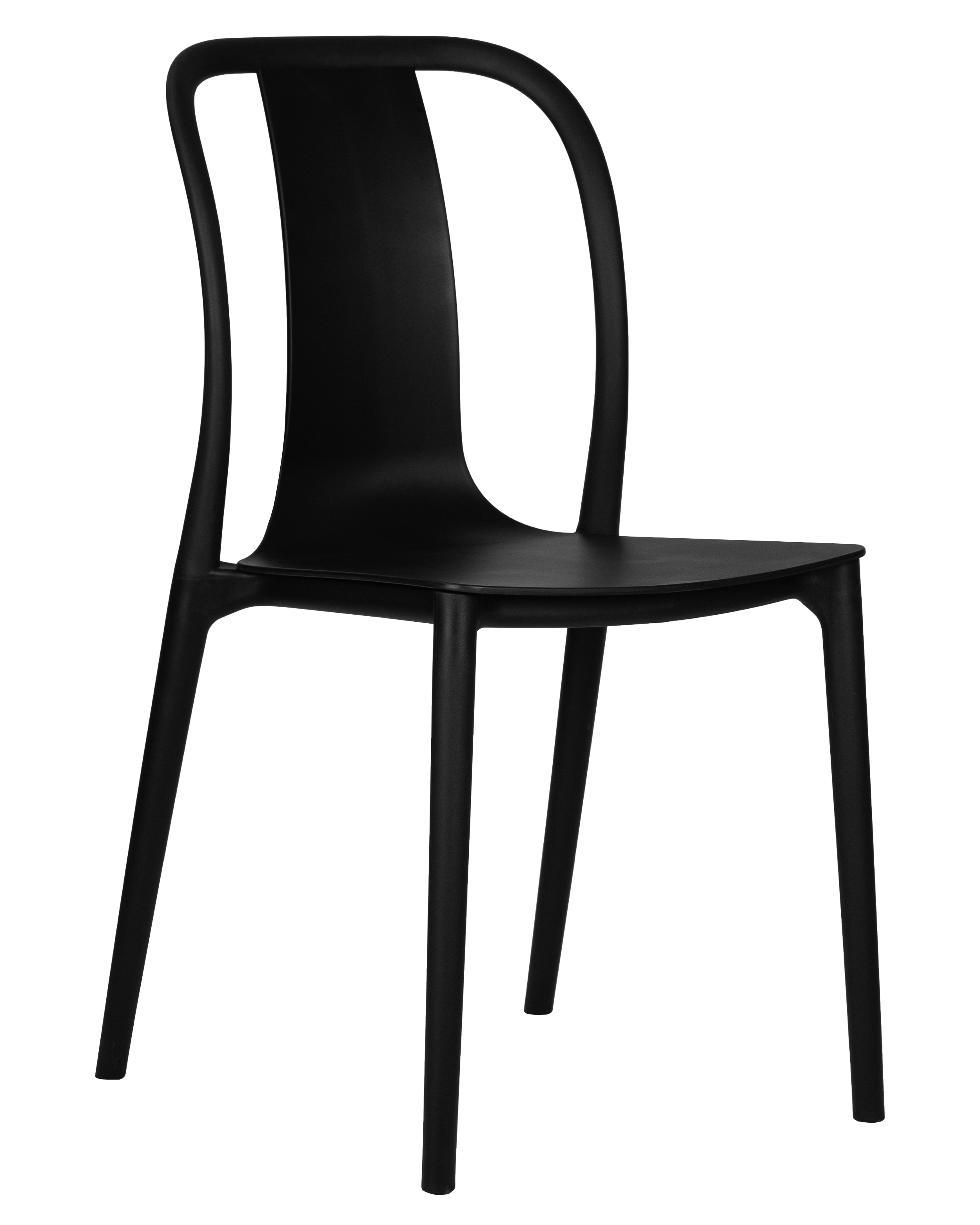 Изображение товара Кухонный стул Dobrin Adam lmzl-pp669 44x44x53.5 см пластик цвет черный Изображение товара Кухонный стул Dobrin Adam lmzl-pp669 44x44x53.5 см пластик цвет черный