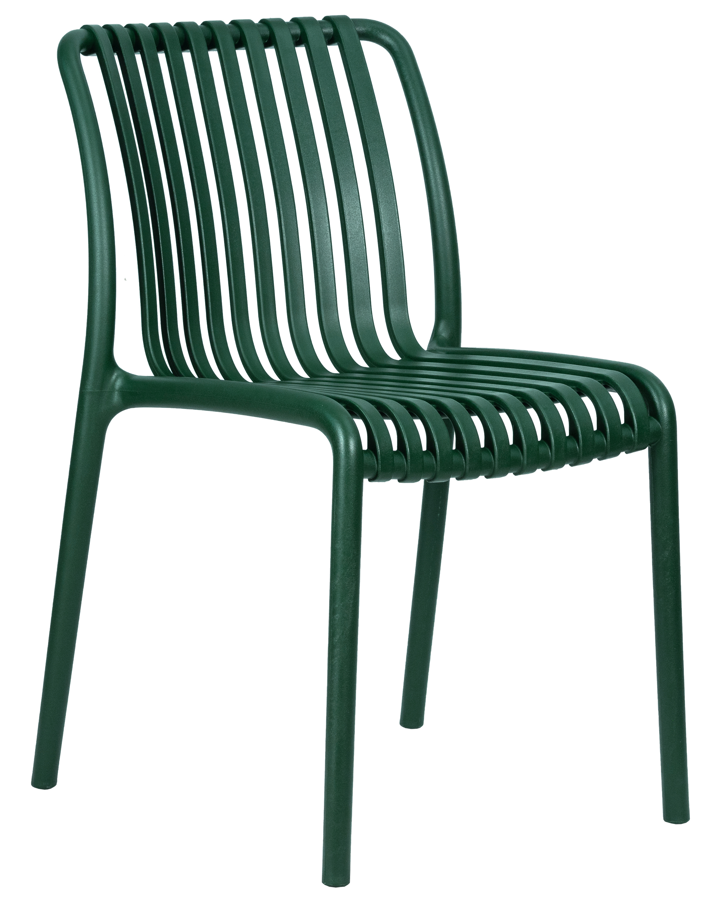 Изображение товара Кухонный стул Dobrin Walter lmzl-pp776 45.5x46x59.5 см пластик темно-зеленый