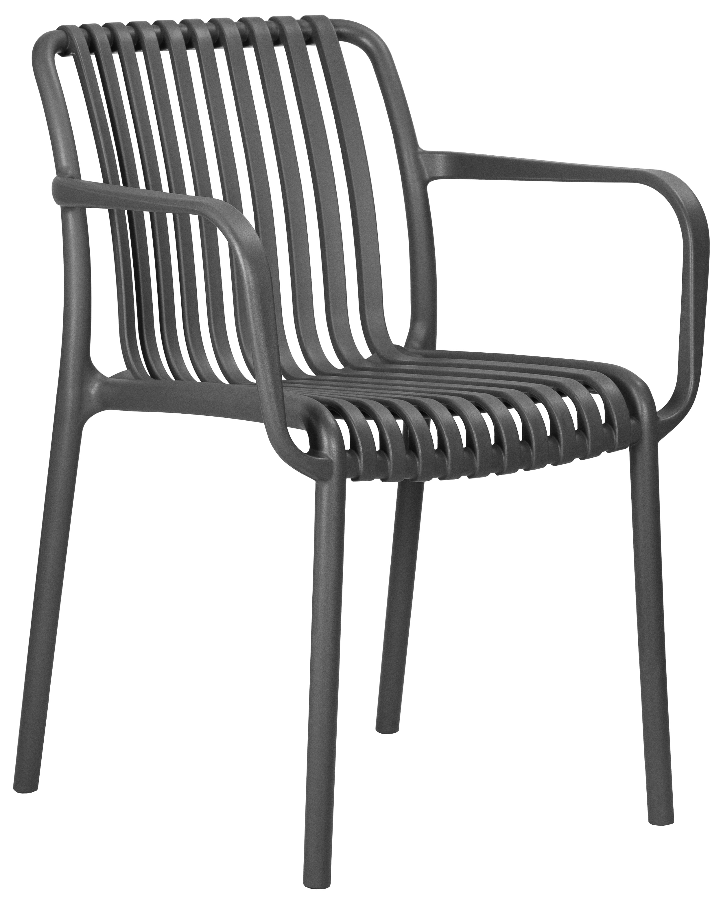 Изображение товара Кухонный стул Dobrin Walter 58,5x80x58,5 см темно-серый набор 3 шт