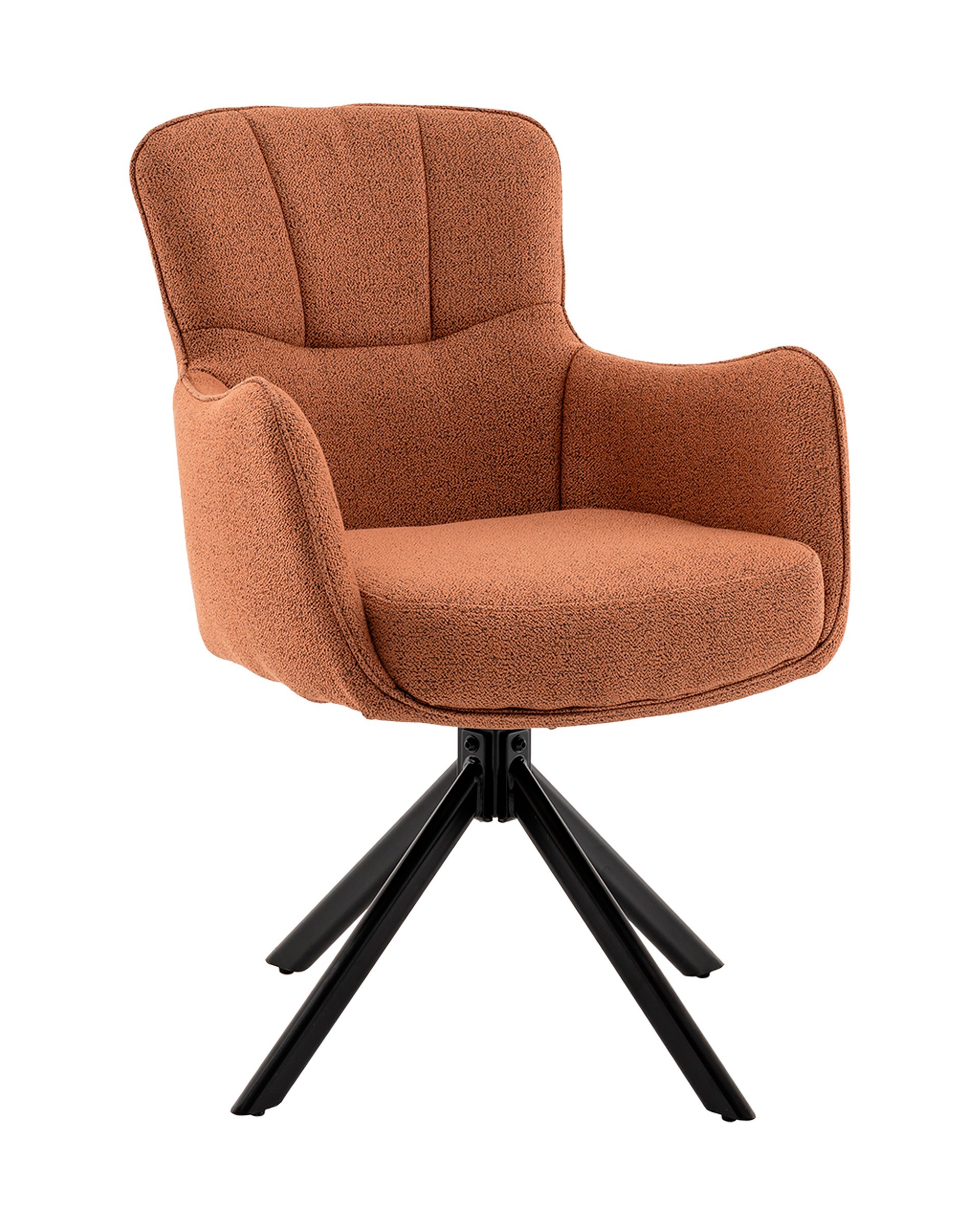 Изображение товара Обеденный комплект 2 стула Eima терракотовый современный дизайн прочная конструкция