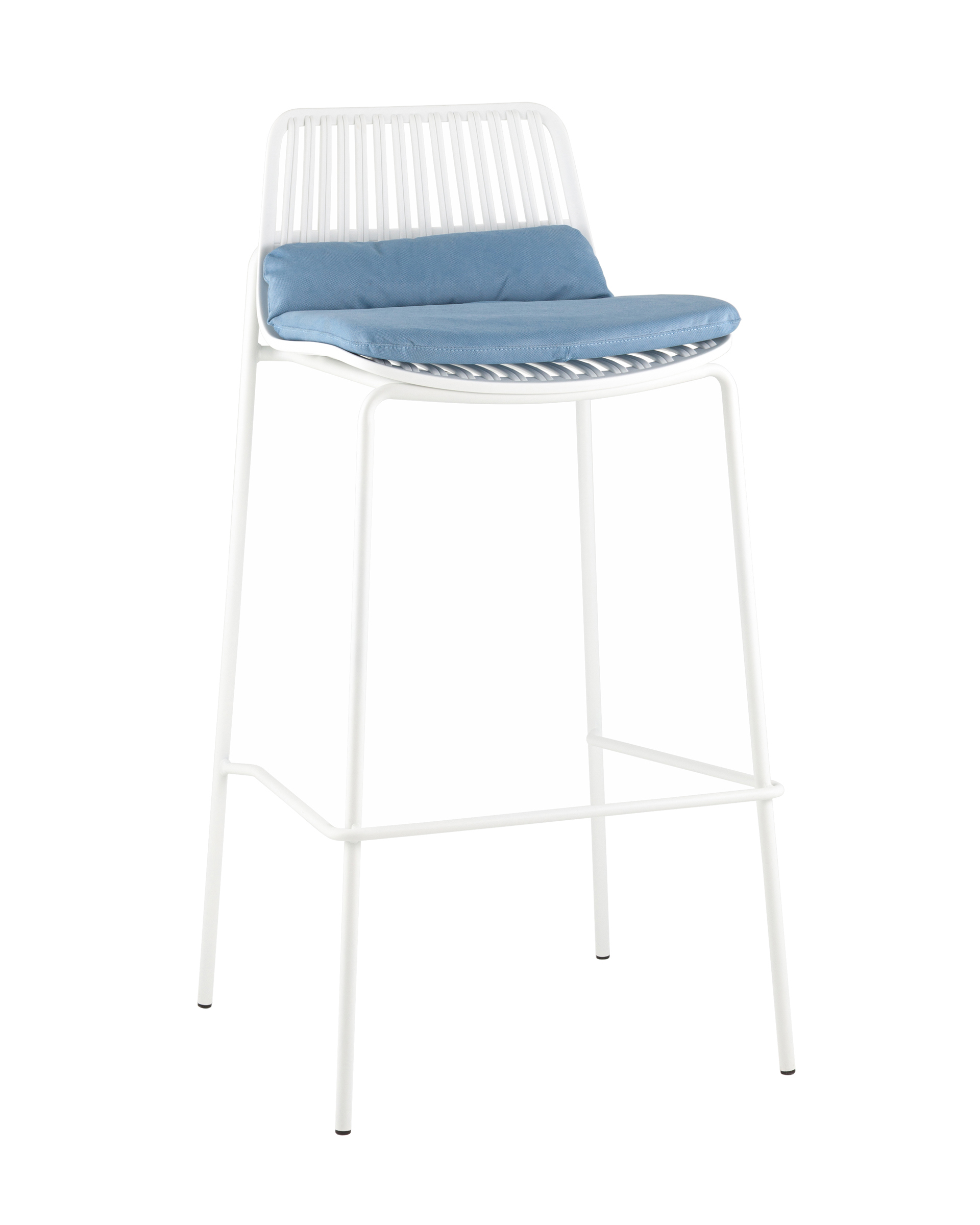 Изображение товара Барный стул Stool group Louran D-012H-75 white 49x100 см цвет белый