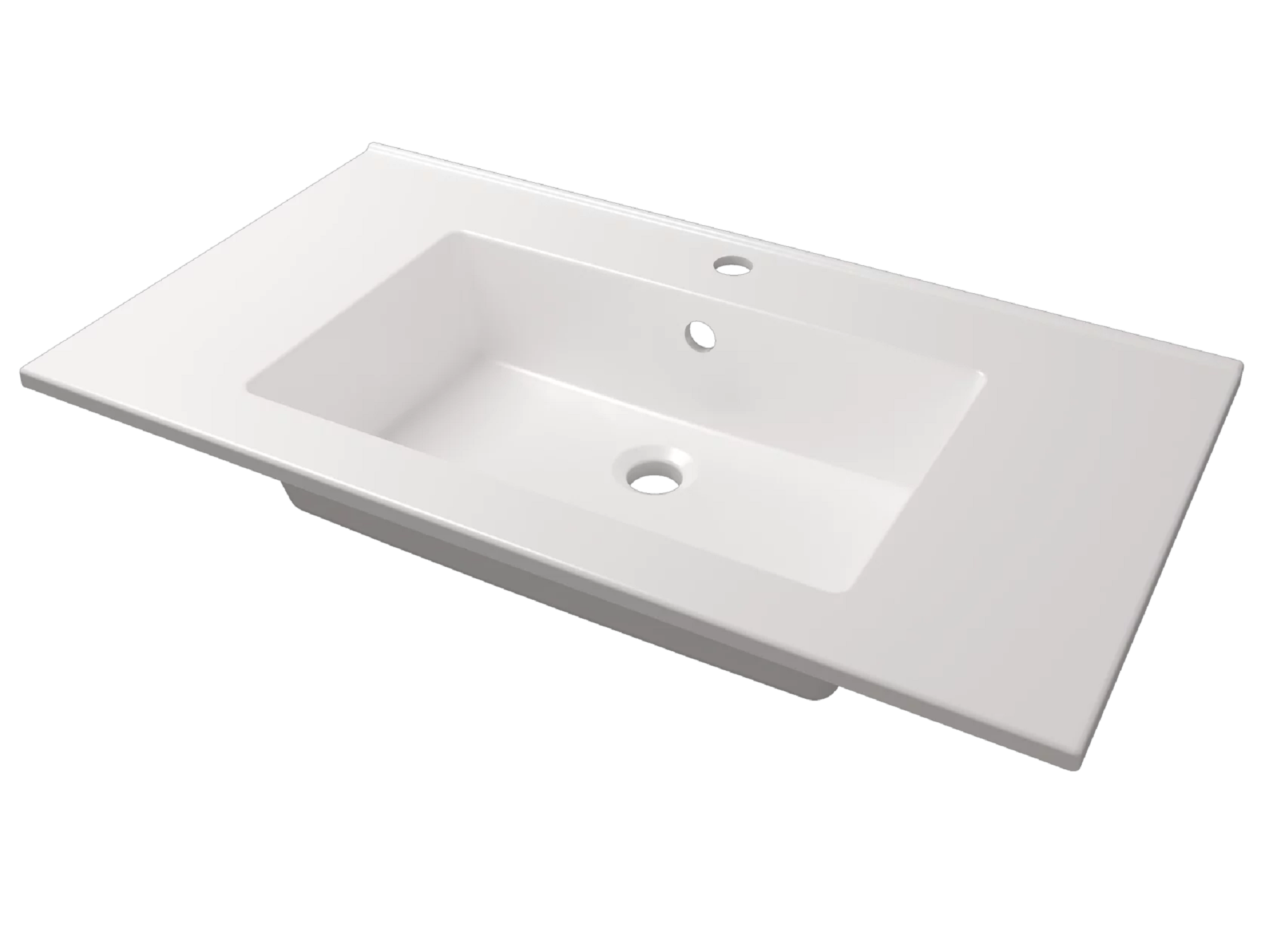 Изображение товара Раковина мебельная Uperwood Parma Premium 86 см белая глянцевая для ванной