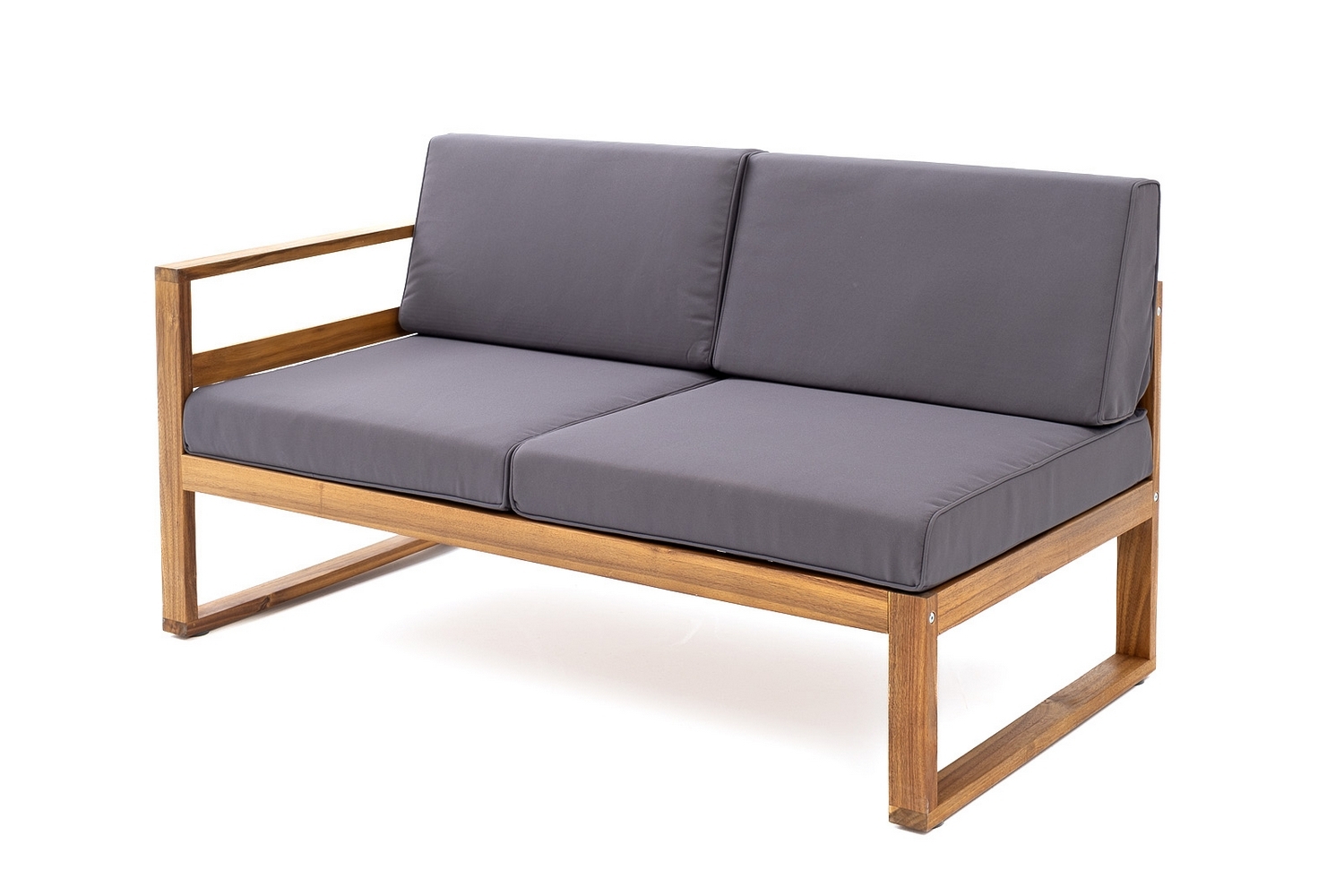 Изображение товара Садовая софа Joygarden BOOKA 31313 из акации с подушками темно-серого цвета