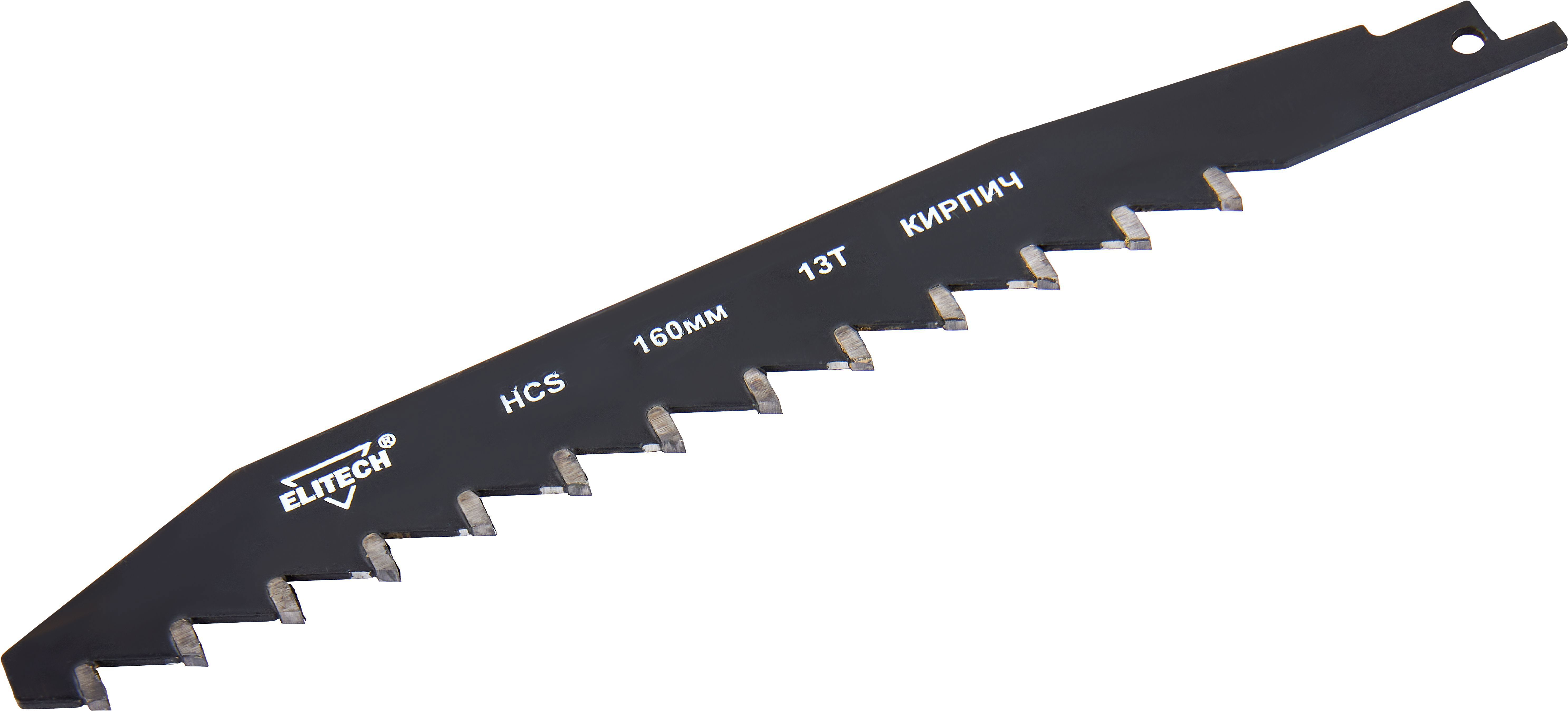 Изображение товара Полотно для сабельной пилы по кирпичу Elitech 1820.115700 160 мм