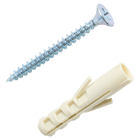 Изображение товара Дюбель распорный Sormat нейлон 10x50 мм 4 шт. Изображение товара Дюбель распорный Sormat нейлон 10x50 мм 4 шт.