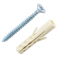 Изображение товара Дюбель распорный Sormat нейлон 8x40 мм 25 шт.