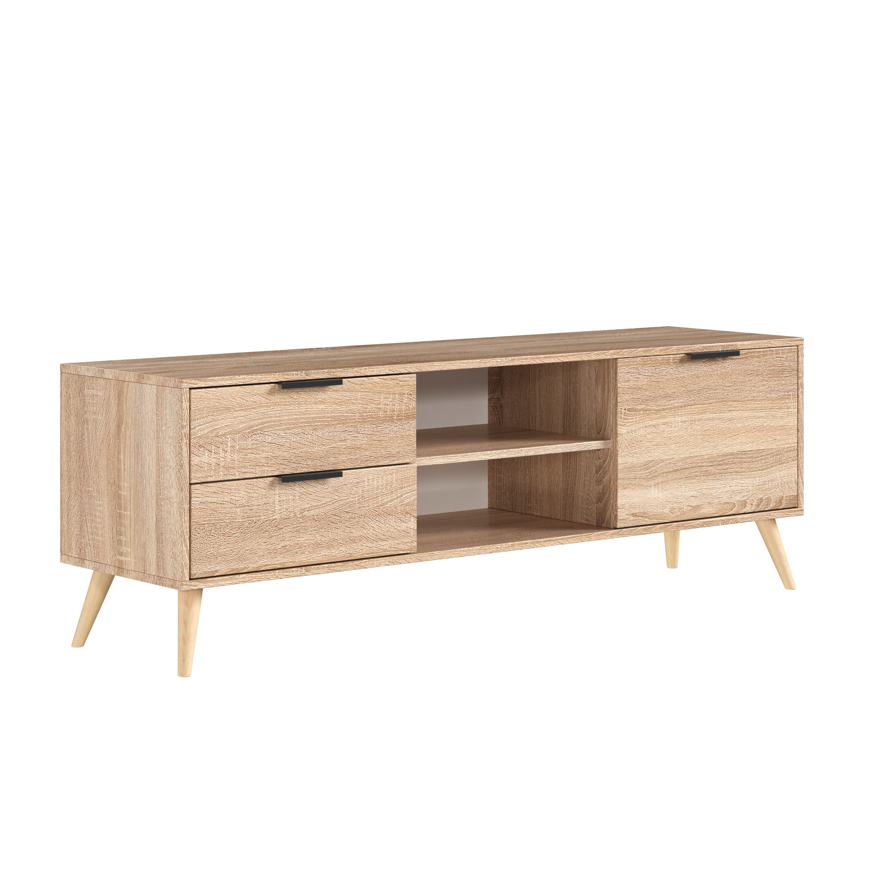 Изображение товара Тумба под телевизор Диван не мебель Бержер 150х56х40 см ЛДСП цвет бежевый