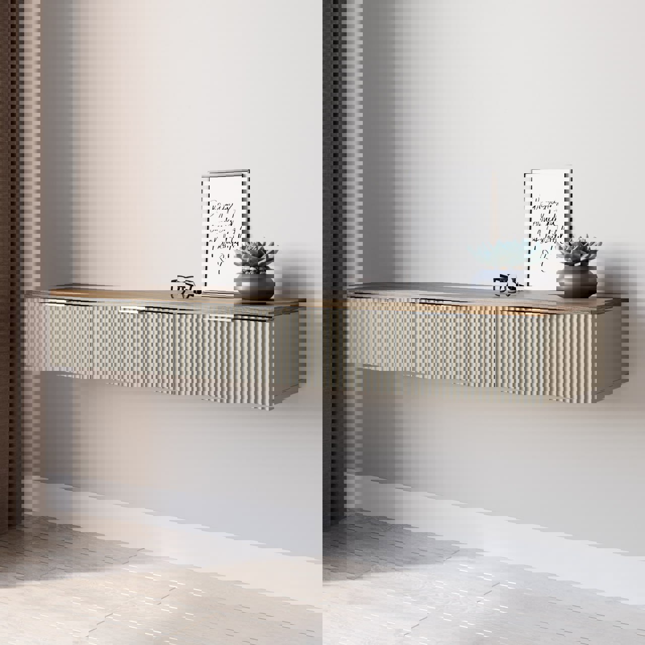 Изображение товара Тумба под телевизор Диван не мебель Ингрия - 3 148х22х42 см ЛДСП цвет сантьяго