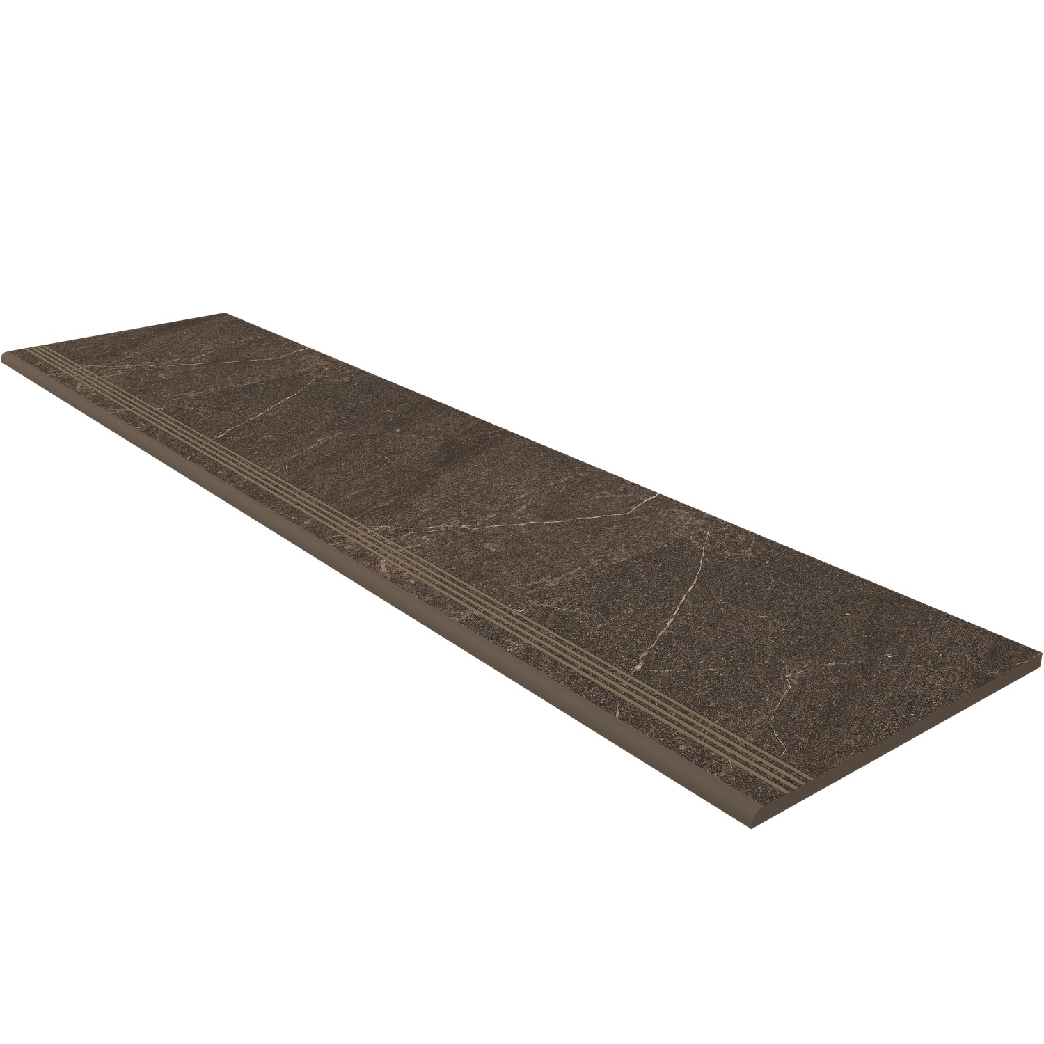 Изображение товара Ступень Estima Gabbro GB04 30x120 см коричневая керамогранитная