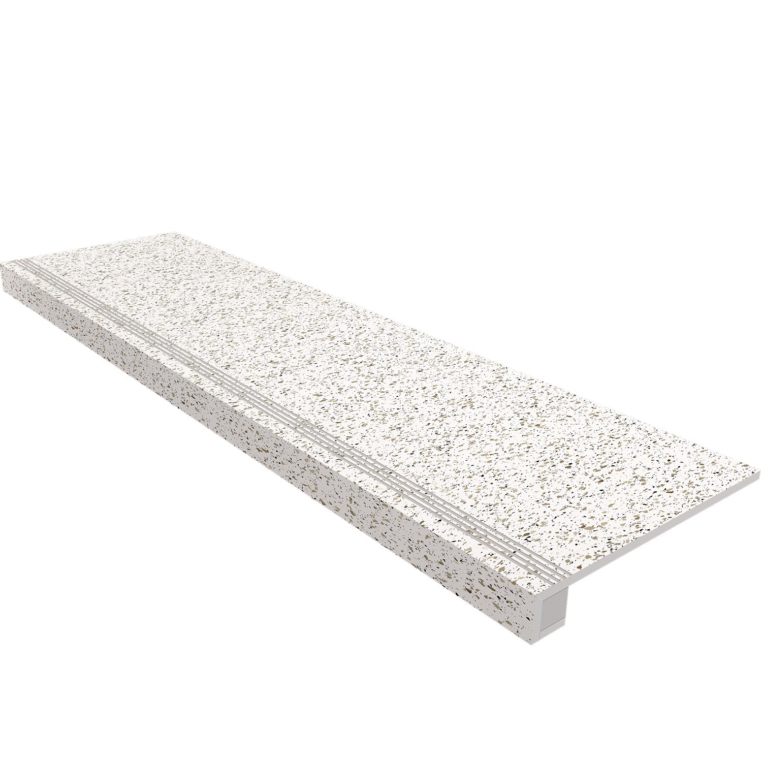 Изображение товара Комплект ступень с подступенком Estima Cosmos CM00 33x120 см цвет белый