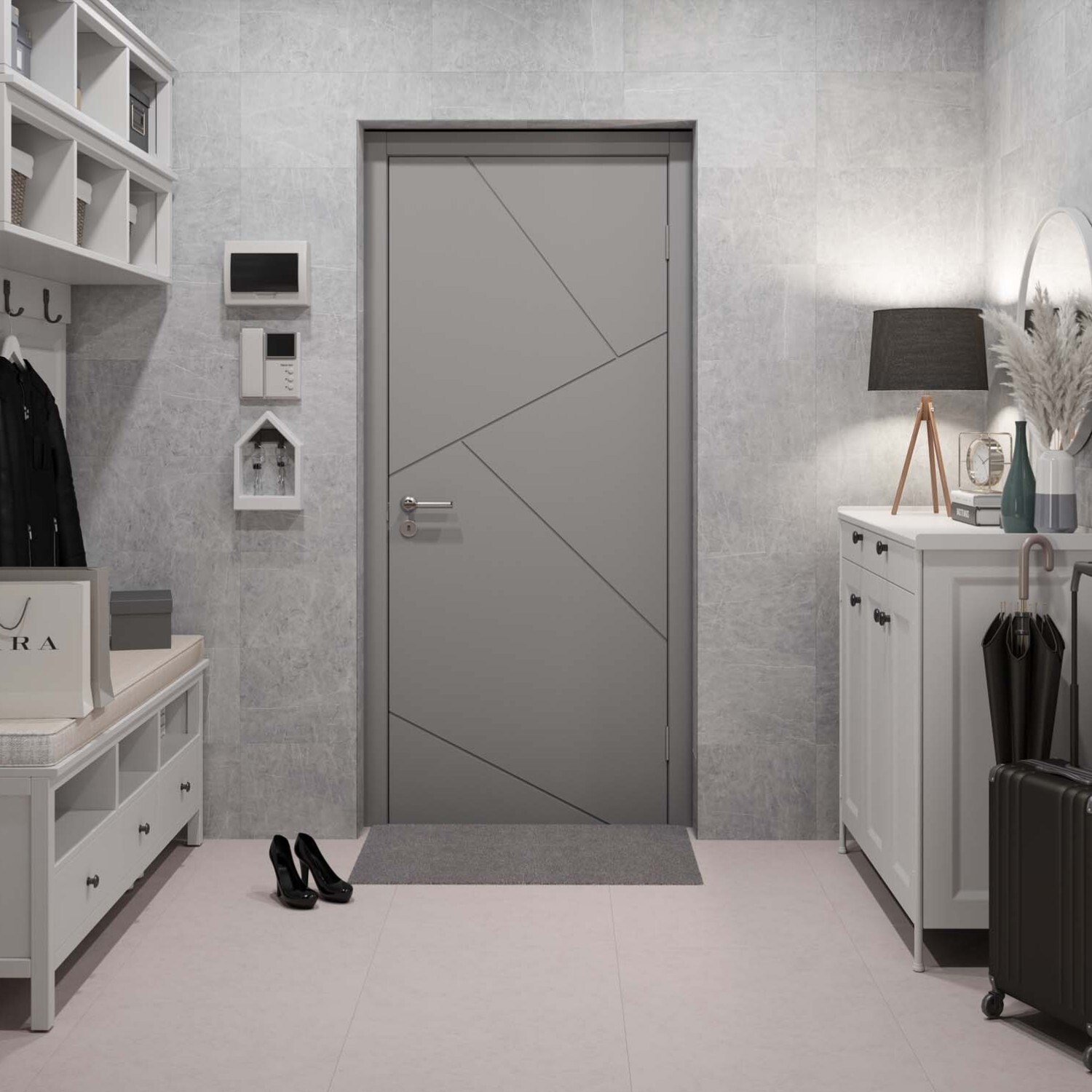 Изображение товара Керамогранит Estima Underground UN01 серый 30.6x60.9 см для внутреннего и внешнего применения