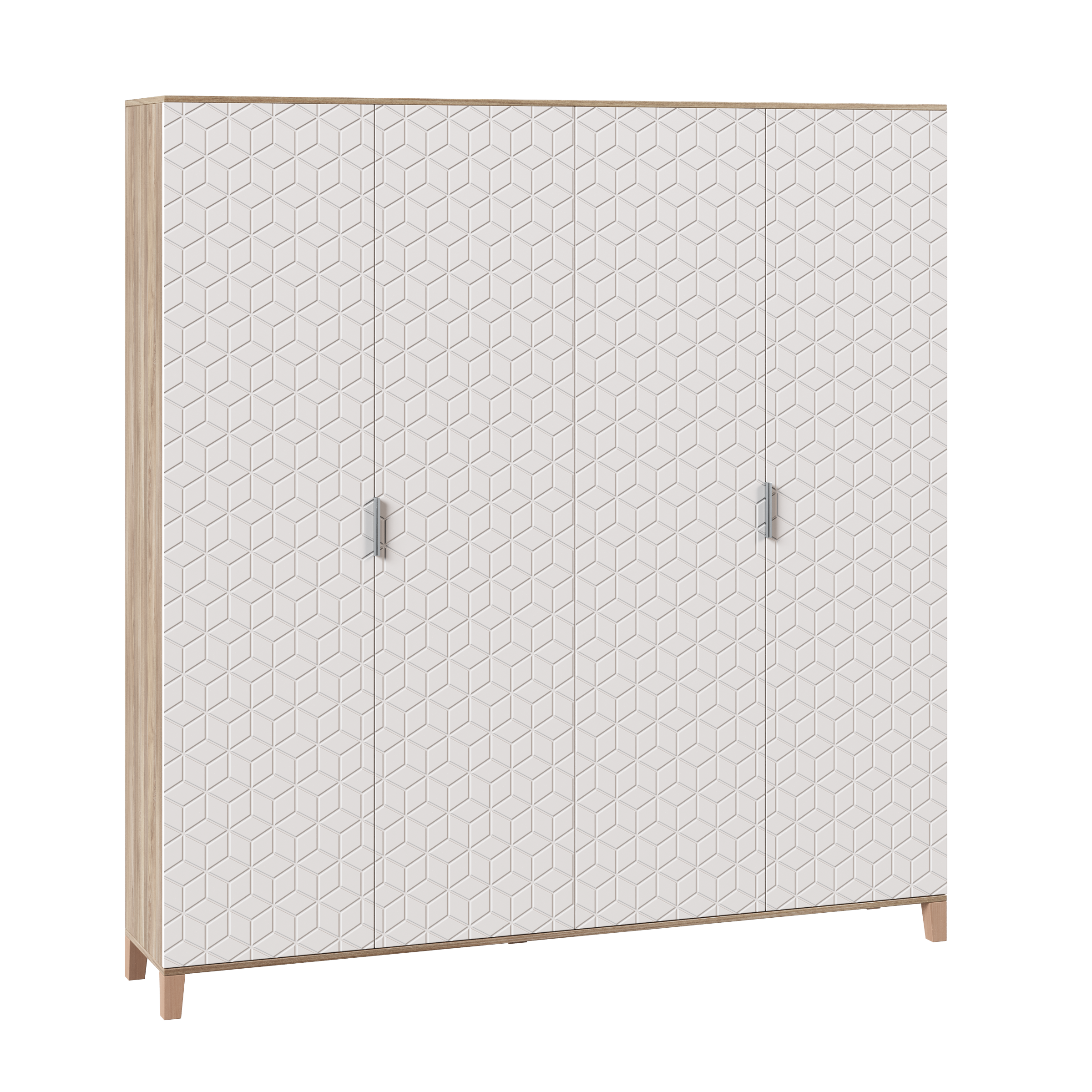 Изображение товара Шкаф распашной Марвин из ЛДСП и МДФ для спальни и гостиной