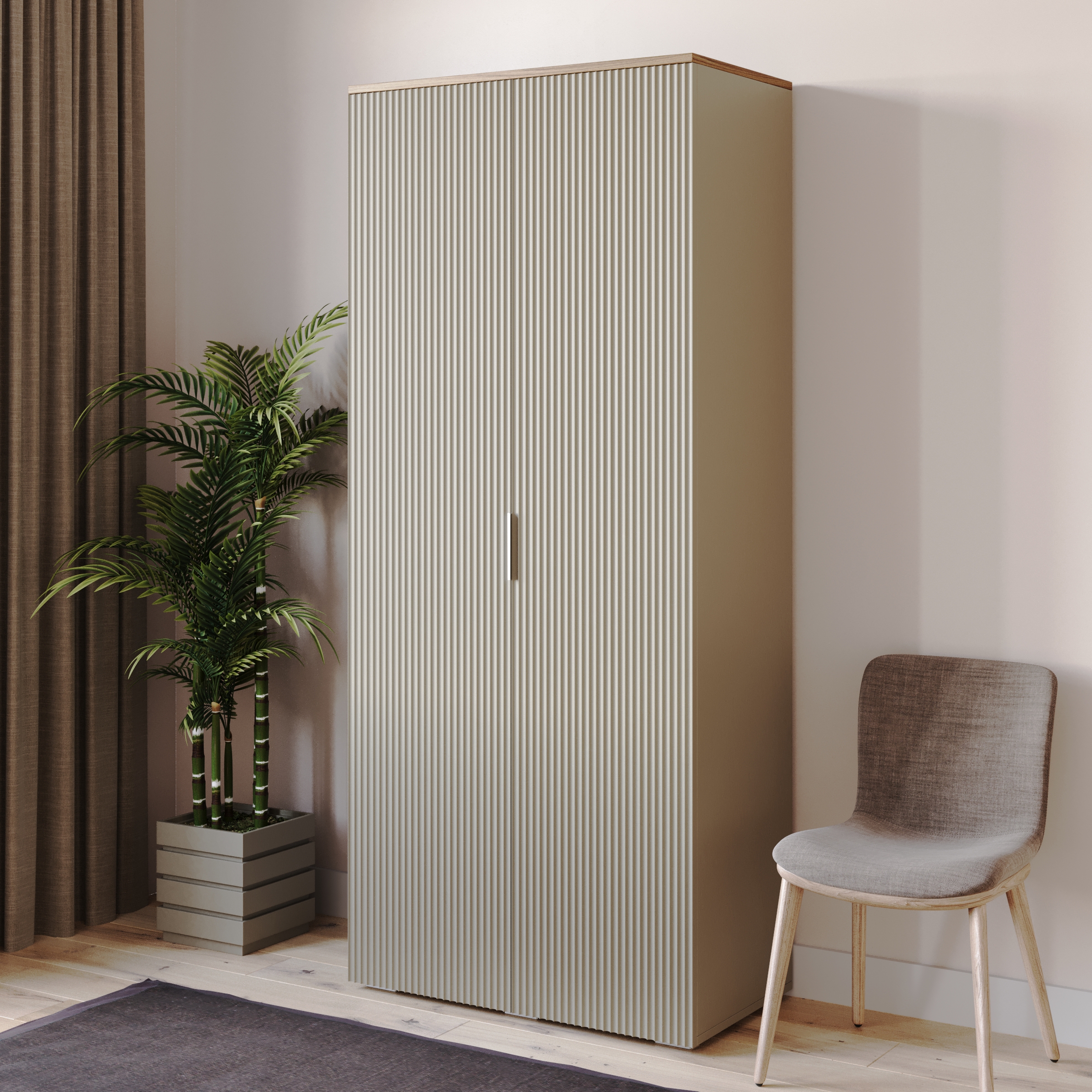 Изображение товара Шкаф распашной Ингрия для спальни и гостиной 92x212x50 см