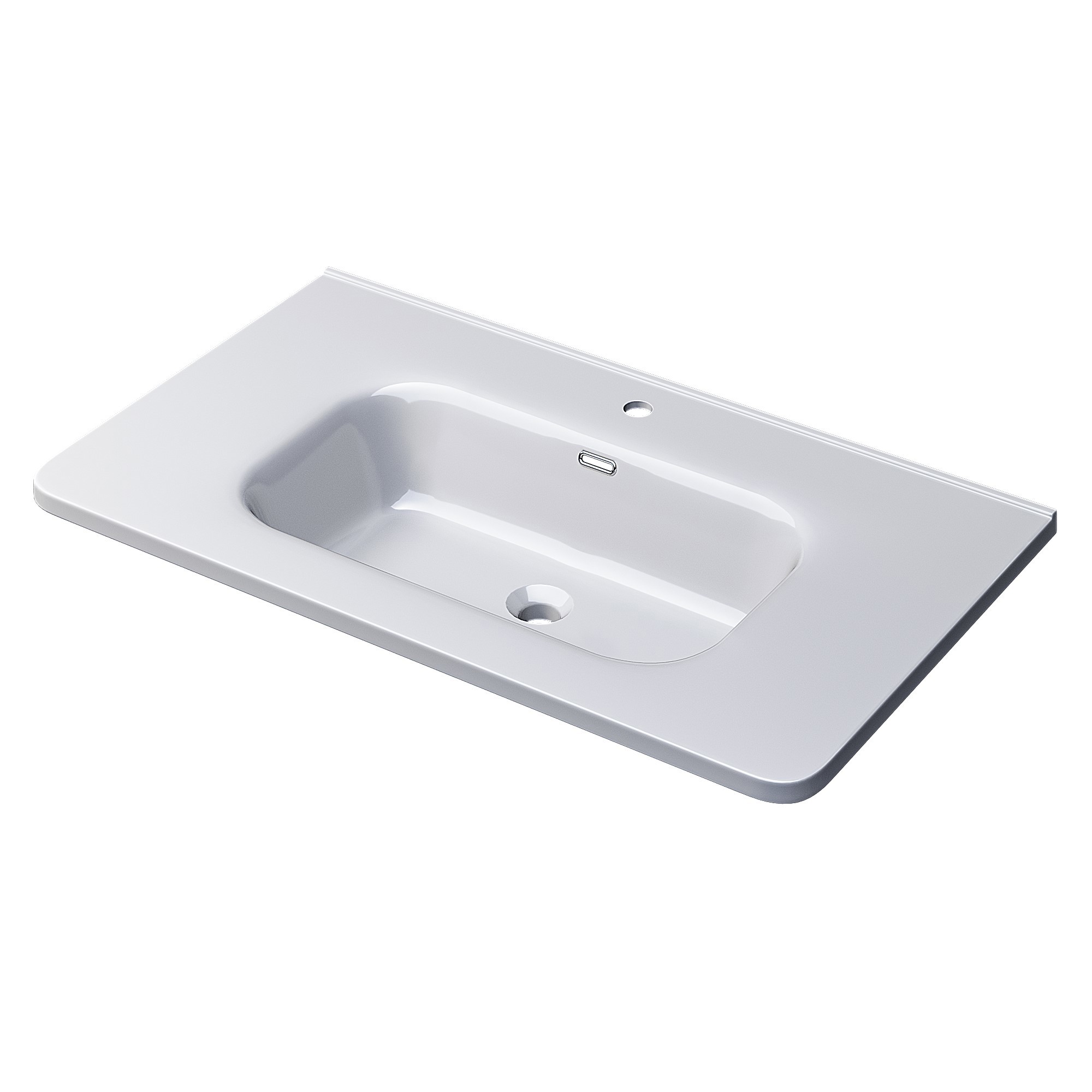 Изображение товара Раковина Uperwood monica RMonica80wg 80см цвет белый глянец