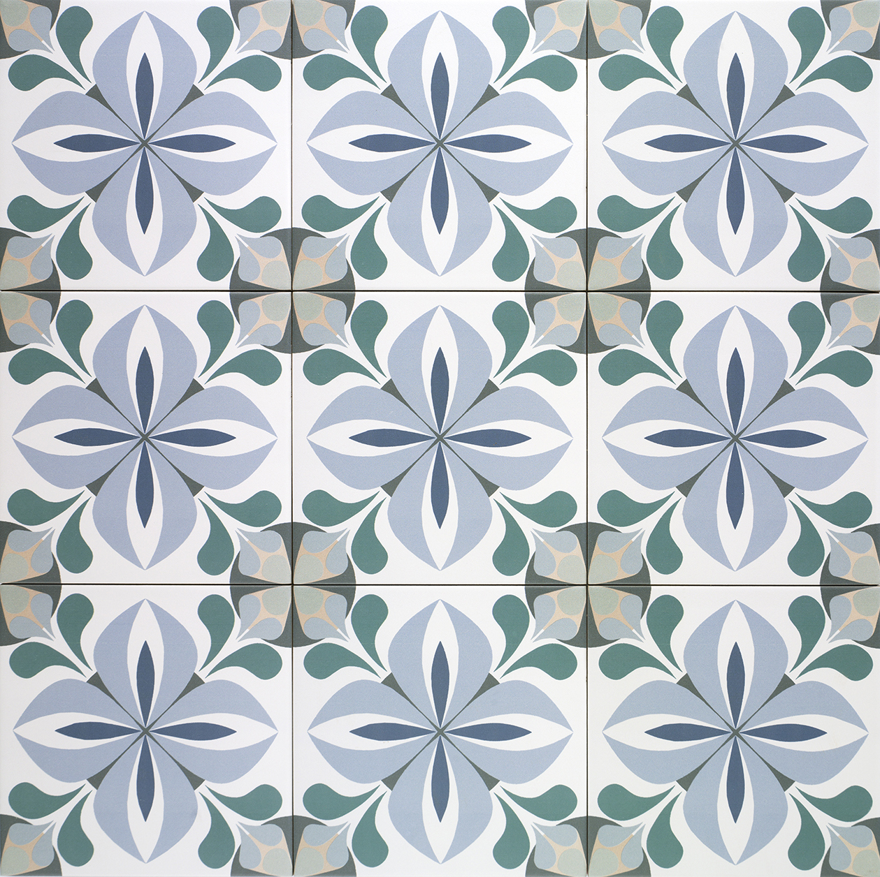 Изображение товара Керамогранит Mainzu Normandy Norm-ruan 20x20см цвет разноцветный