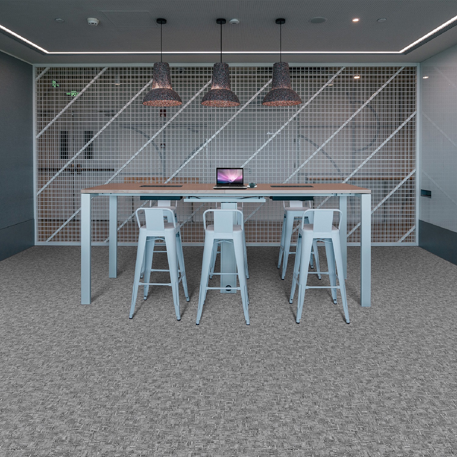 Изображение товара Линолеум бытовой Классик Фреско 21 класс 3.5 м серый