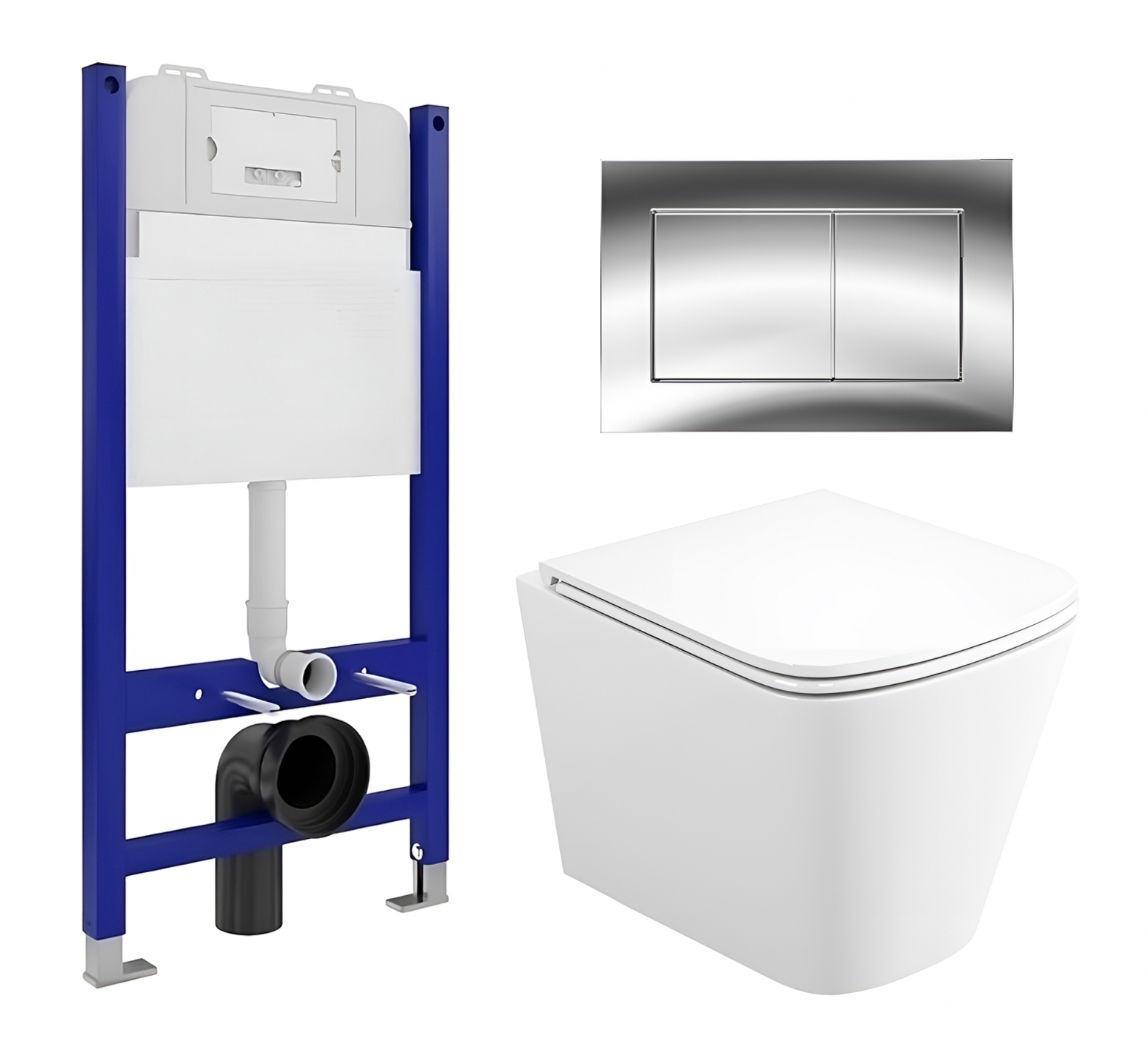 Изображение товара Комплект инсталляция Enio Tecnico 50 с унитазом Binario