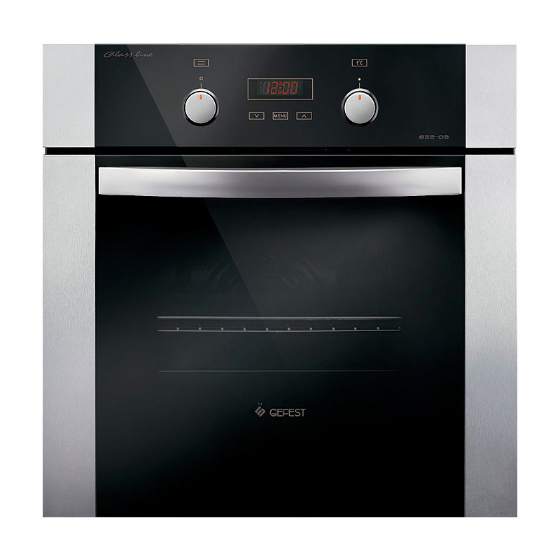 Изображение товара Встраиваемый электрический духовой шкаф Gefest ЭДВ ДА 622-03 РН3 55 л серебристо-черный
