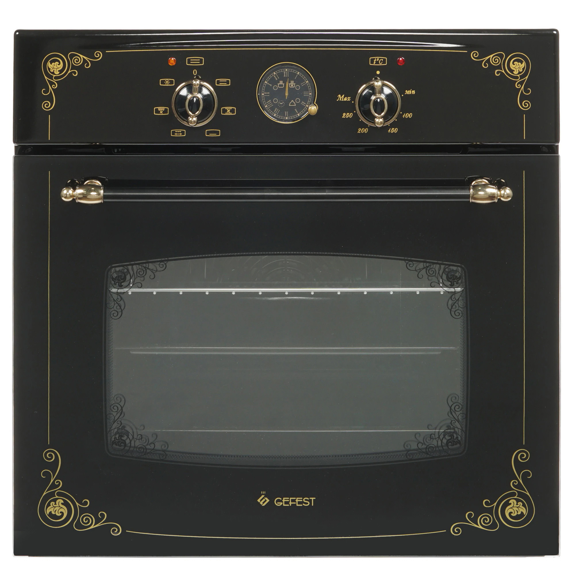 Изображение товара Встраиваемый духовой шкаф Gefest ЭДВ ДА 602-02 К93 59.8х59.5х56.5 см цвет черный