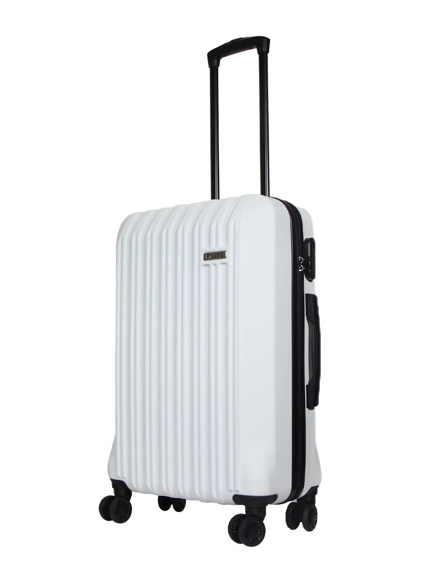Изображение товара Чемодан Ridberg home Discover размер M 44x66x26 см abs-пластик цвет белый