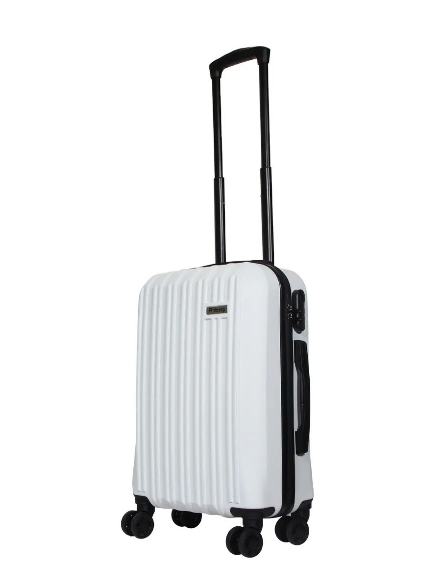 Изображение товара Чемодан Ridberg home Discover размер S 37x56x24 см abs-пластик цвет белый