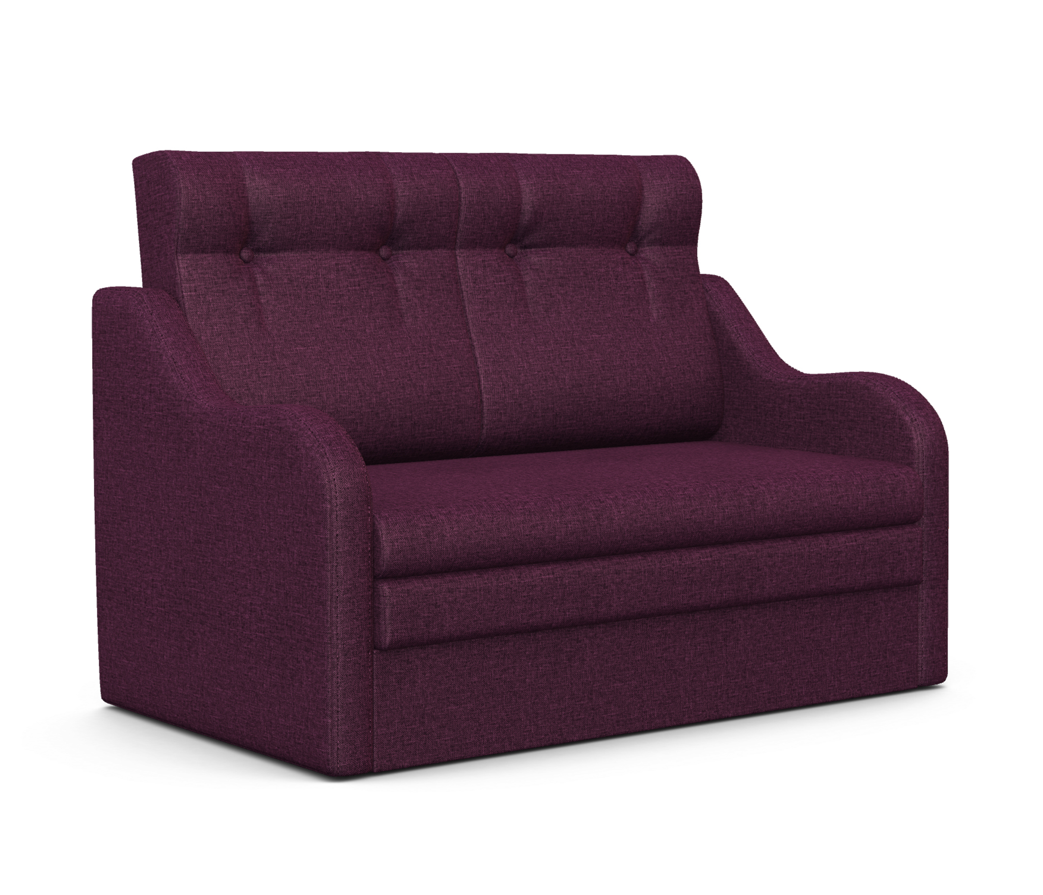 Изображение товара Диван раскладной Шарм-дизайн Классика 2В 140x101 см фиолетовый