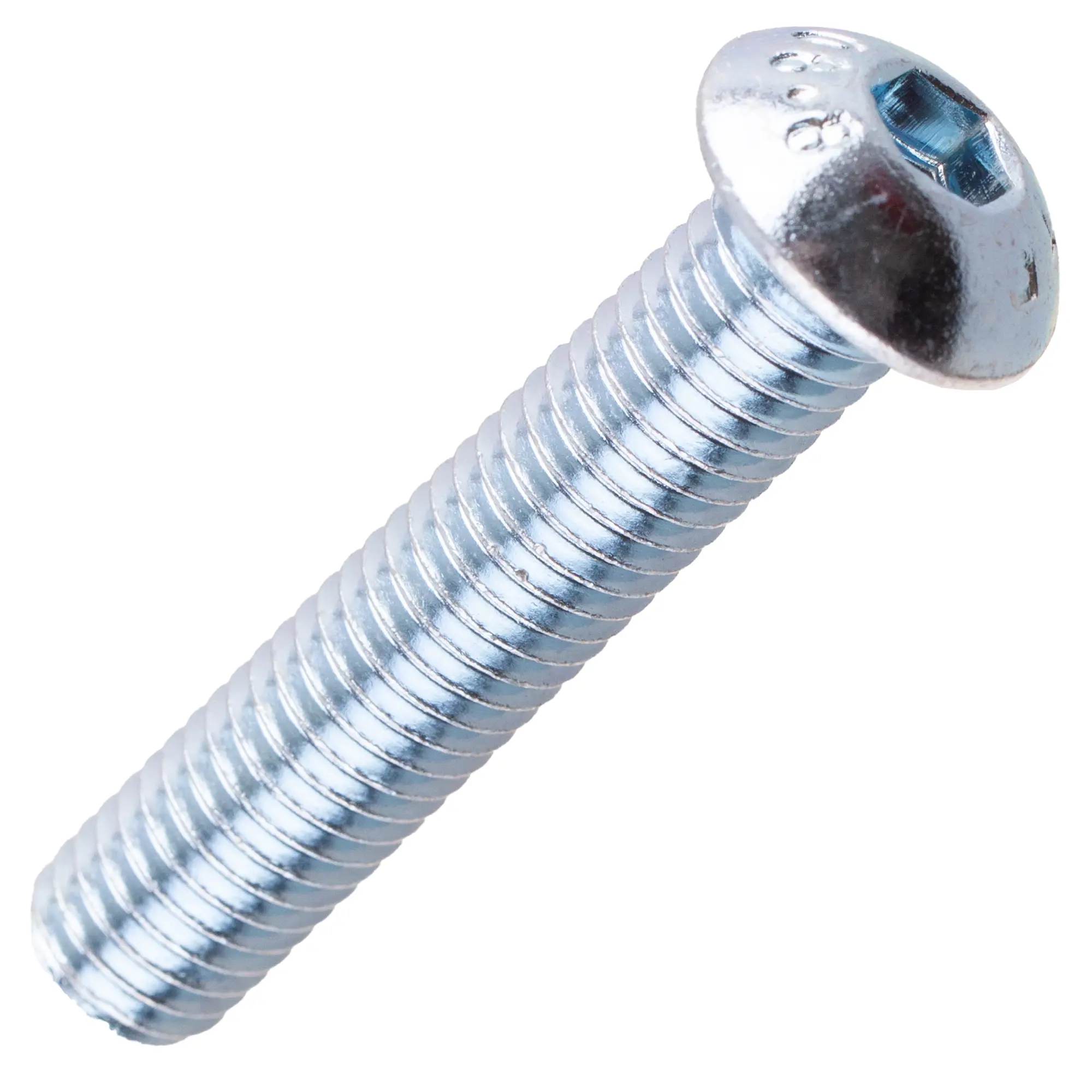 Винт DIN 7380 10x50 мм оцинкованный 2 шт.