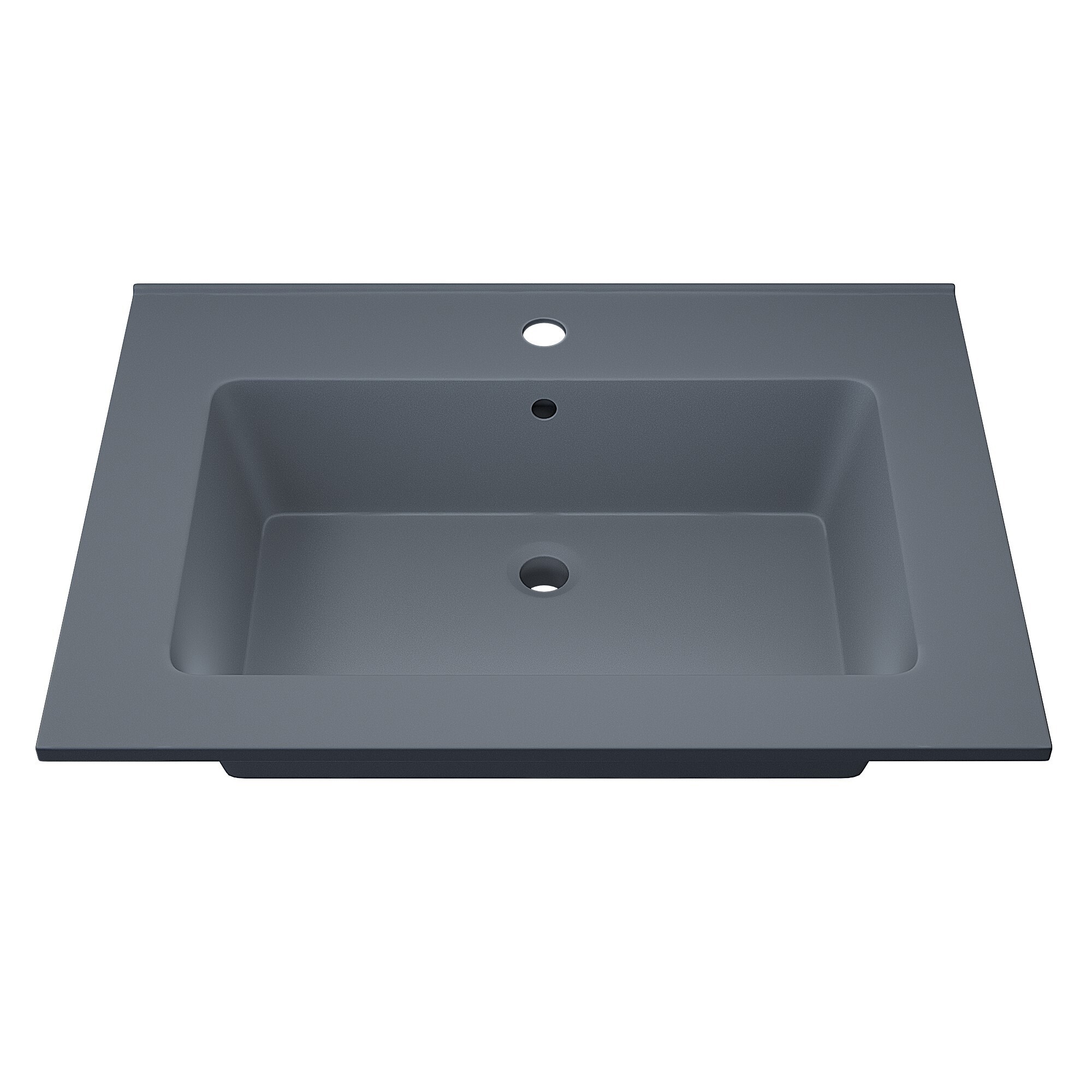 Изображение товара Раковина мебельная Uperwood upd Parma Quartz 66см цвет бетон