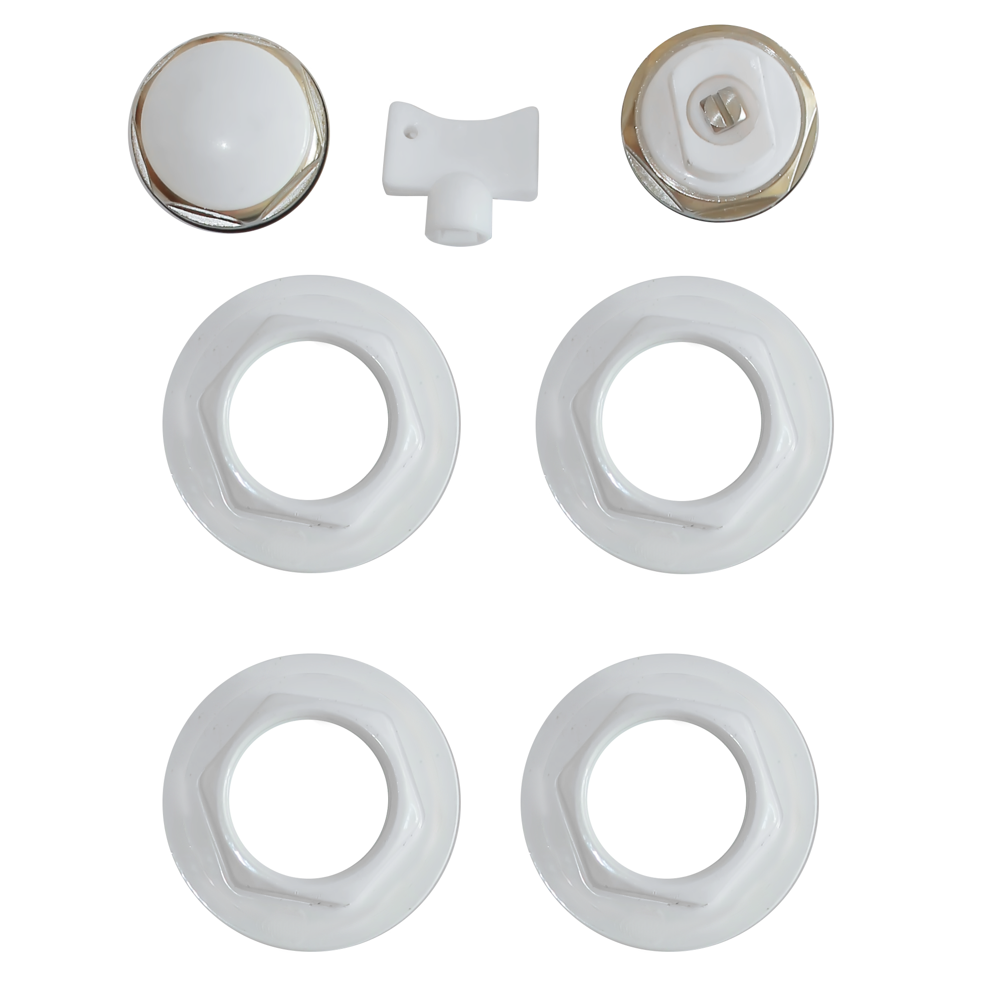 Изображение товара Монтажный комплект для радиатора Monlan 1/2 дюйма сталь герметичный и прочный