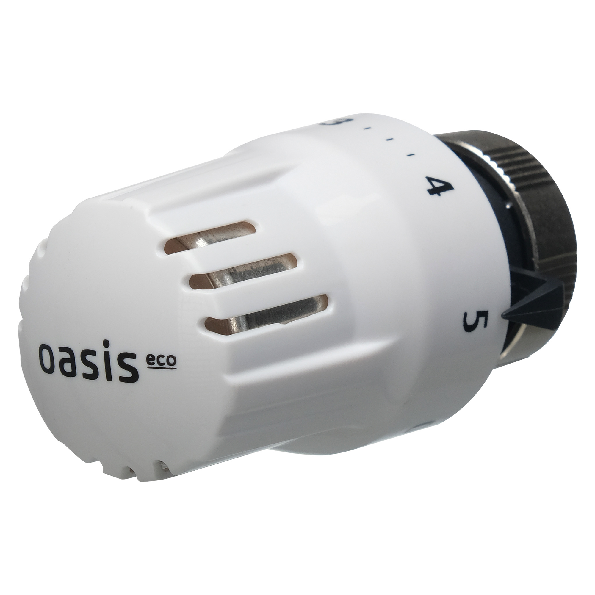 Термостатическая головка жидкостная Oasis Eco T101 M30x1.5 белая - 2
