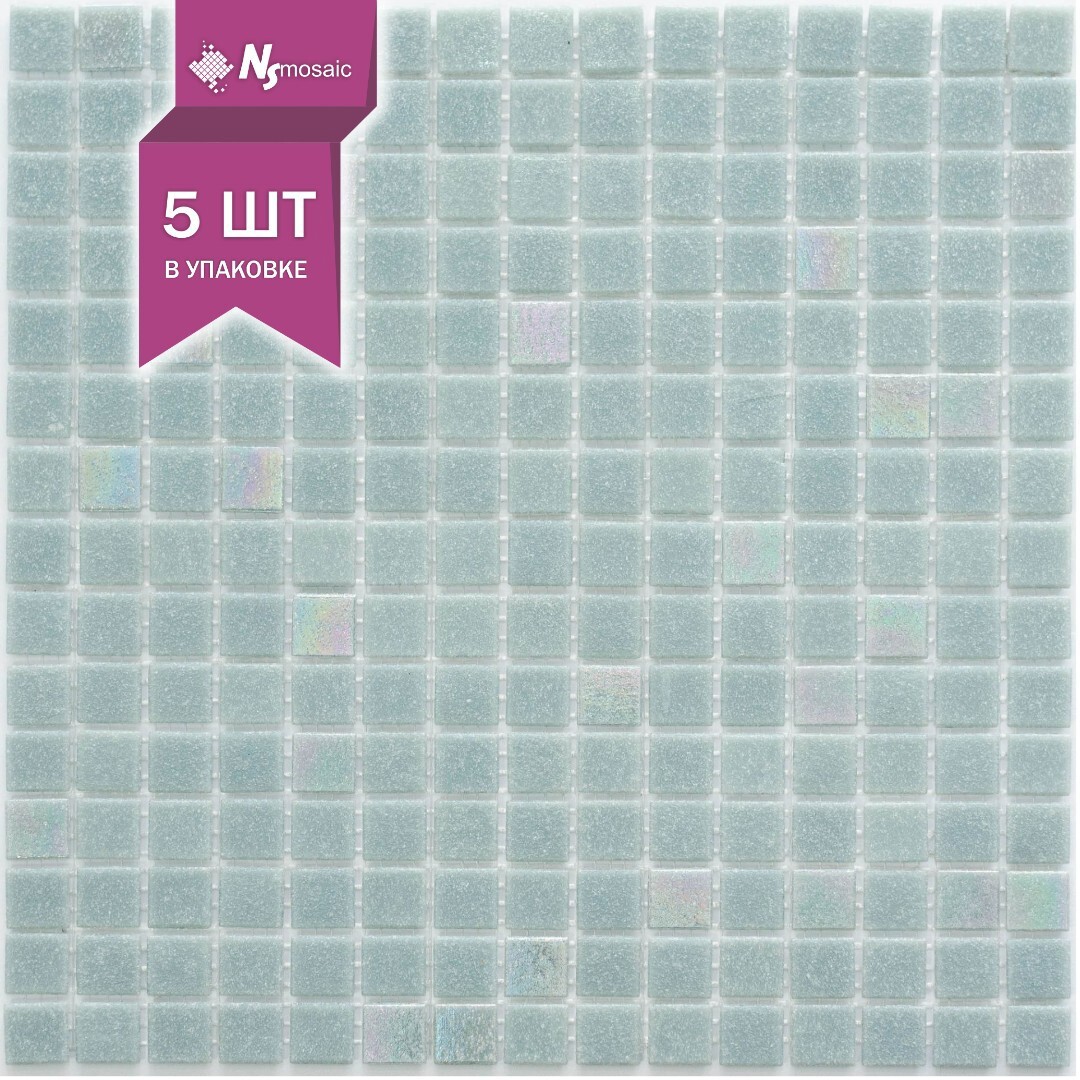 Изображение товара Стеклянная мозаика NSMOSAIC MIX26 32.7x32.7 см для внутренней и внешней отделки