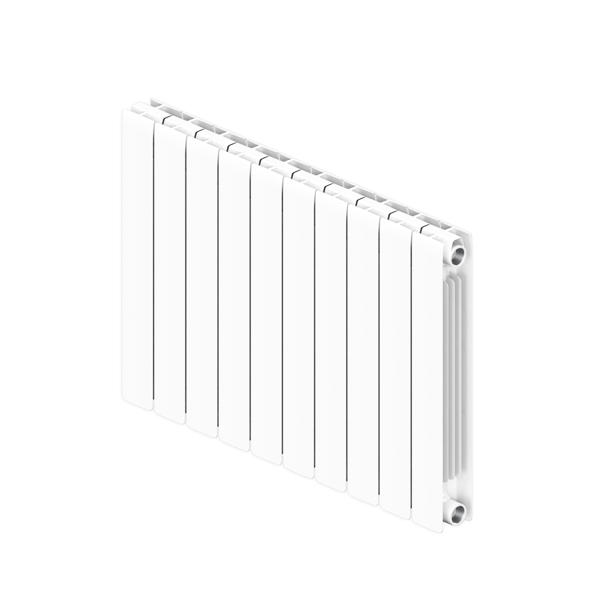 Изображение товара Радиатор секционный Rifar Flip 500/75 10 секций белый для отопления
