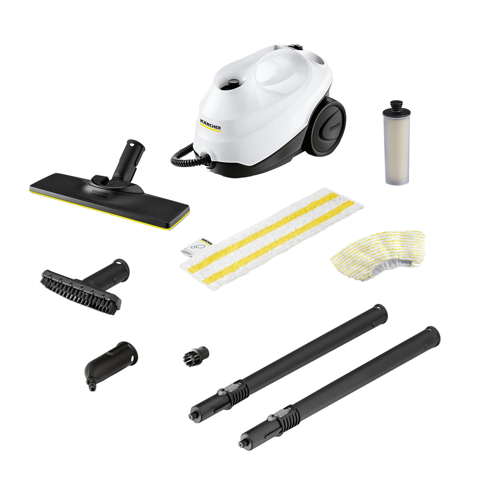 Изображение товара Пароочиститель Karcher SC-3 EasyFix 1900 Вт с аксессуарами белый