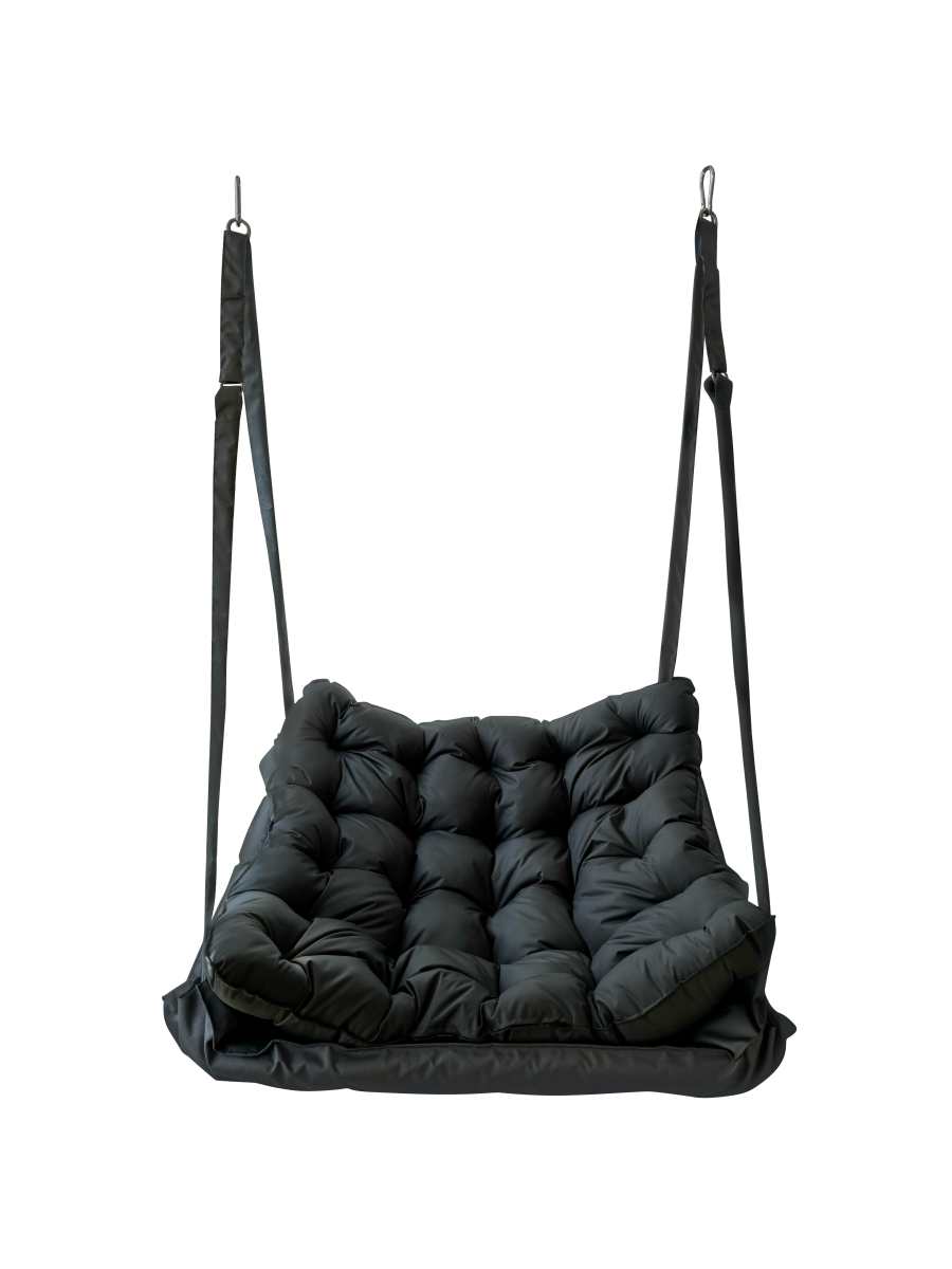 Изображение товара Качели садовые КТТСЕР90 серые до 150 кг для дачи и улицы