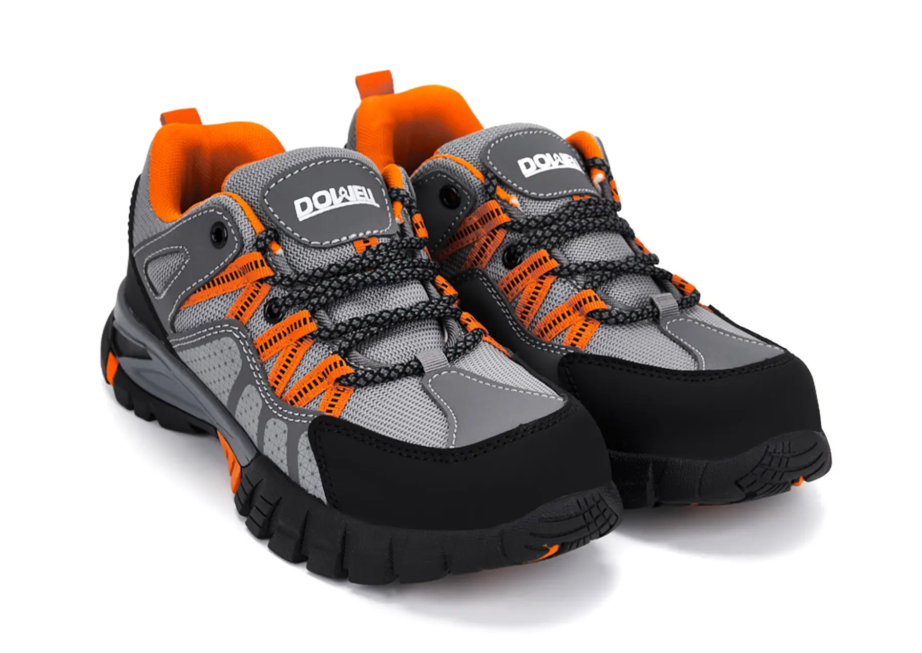 Полуботинки рабочие Dowell D82050 цвет серо-оранжевый размер 42