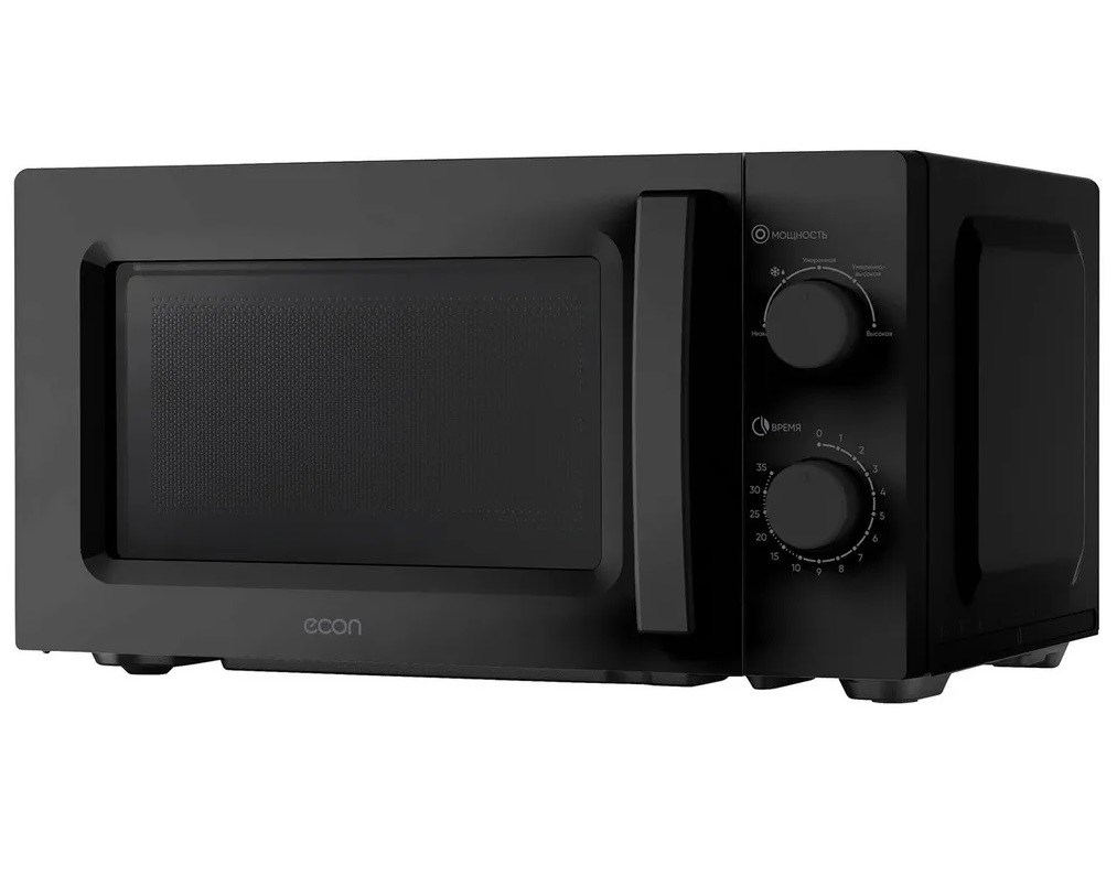 Изображение товара Микроволновая печь Econ ECO-2040M Black 20 л мощность 700 Вт механическое управление
