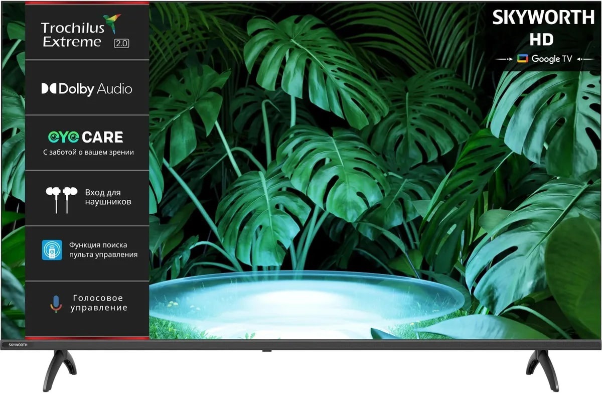 Изображение товара Телевизор Skyworth 43E55G Smart Full HD HDR Wi-Fi 2 HDMI 2 USB