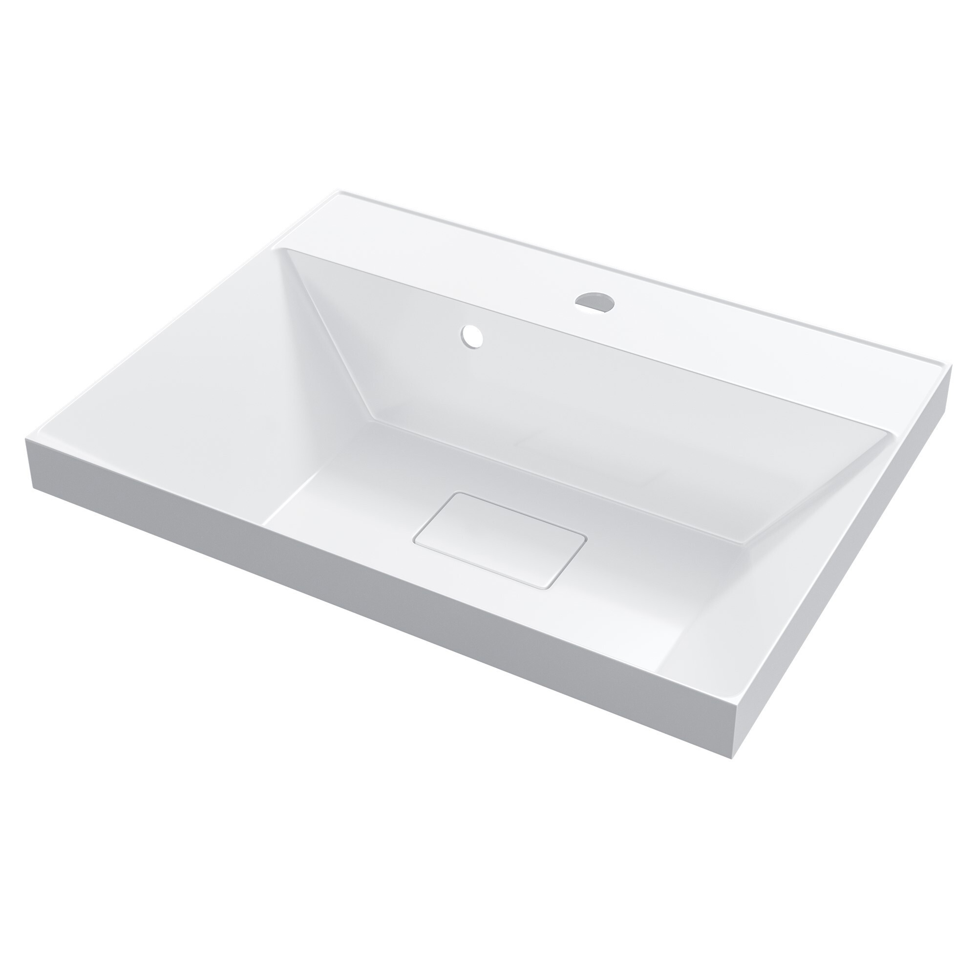 Изображение товара Раковина мебельная UPERWOOD UPD Classic New 60 см белый глянцевый Россия