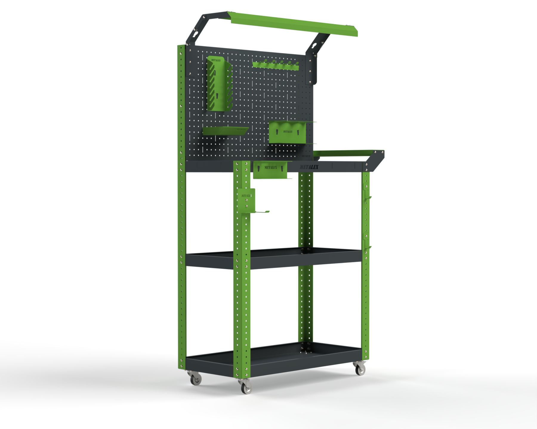 Изображение товара Тележка инструментальная Metalex Тип 5 118491 950x400x900 мм