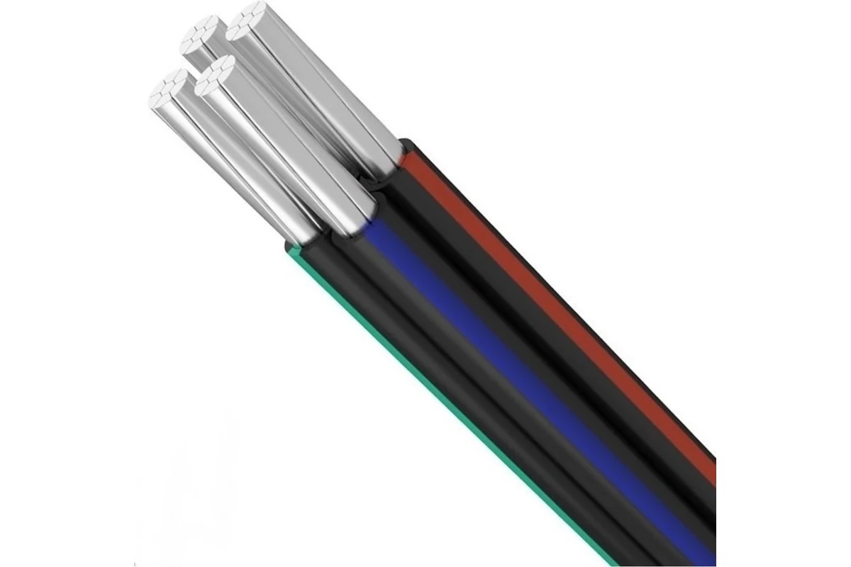 Изображение товара ITOK СИП 3x16+1x25 70м провод для ВЛ черный ГОСТ 31946-2012