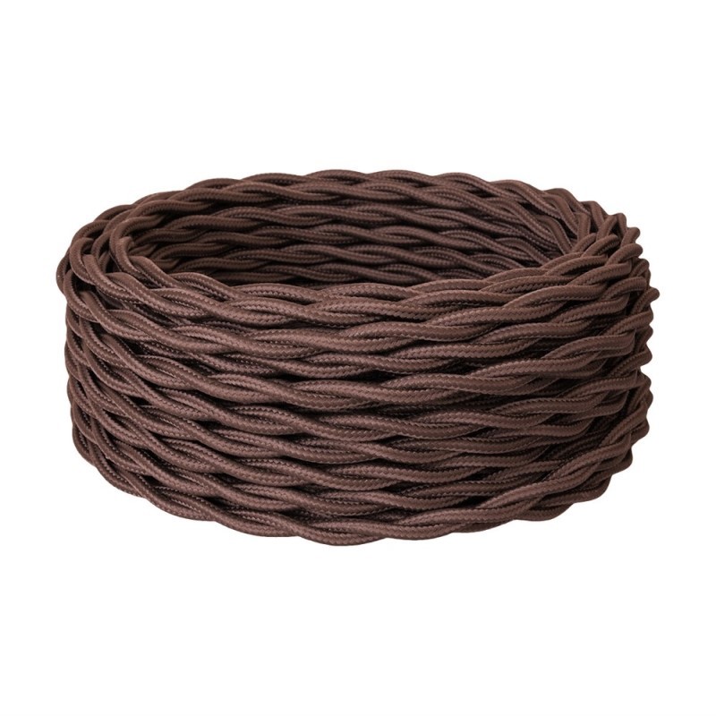 Изображение товара Кабель Retro Electro 2x1.5 100 м цвет коричневый ГОСТ