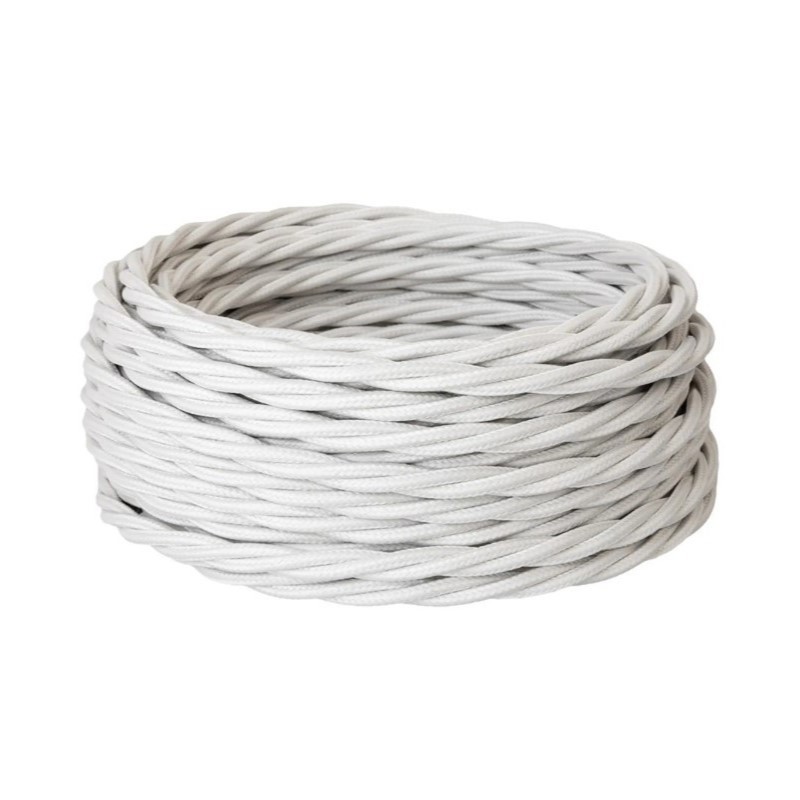 Изображение товара Кабель Retro Electro 3x1.5 20 м цвет белый ГОСТ