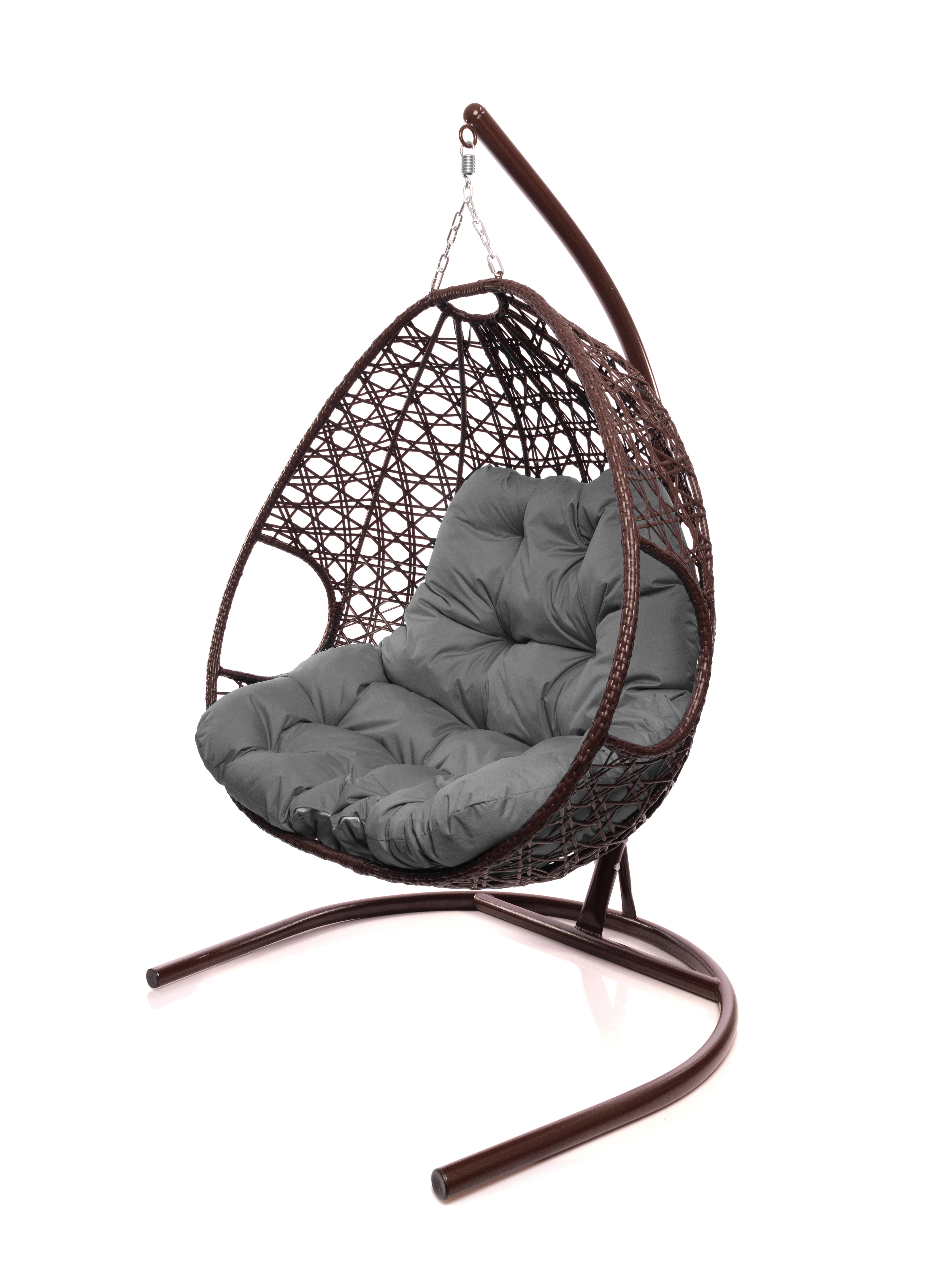 Изображение товара Кресло подвесное M-group 11510209 Люкс для двоих коричневое