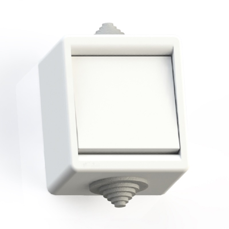 Изображение товара Выключатель накладной Кунцево-электро 5904 белый IP44 без заземления