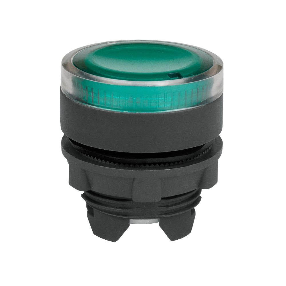 Изображение товара Головка кнопки КЭАЗ OptiSignal D22 A5-PL-3 с подсветкой ZB5AW333 пластик Изображение товара Головка кнопки КЭАЗ OptiSignal D22 A5-PL-3 с подсветкой ZB5AW333 пластик
