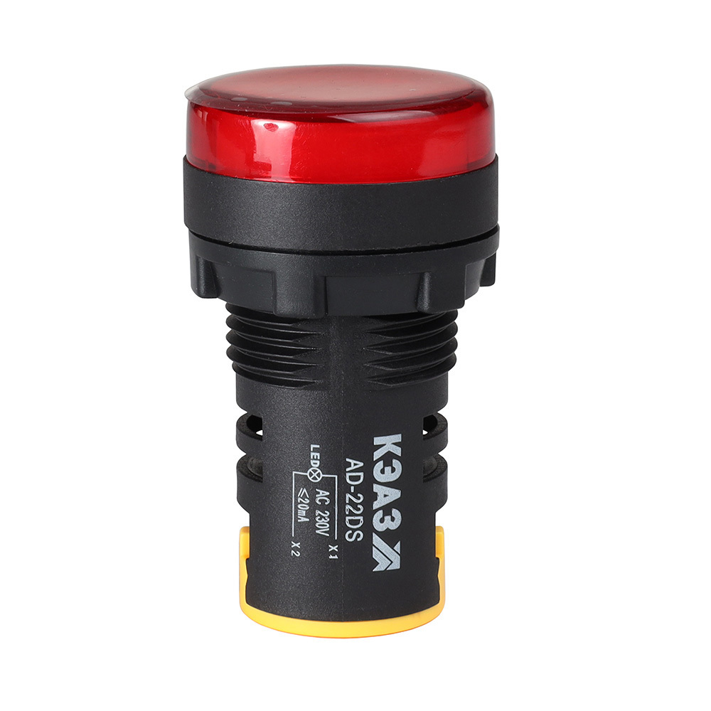 Изображение товара Лампа КЭАЗ AD22DS(LED) матрица D22 мм 230 В цвет красный 1 шт