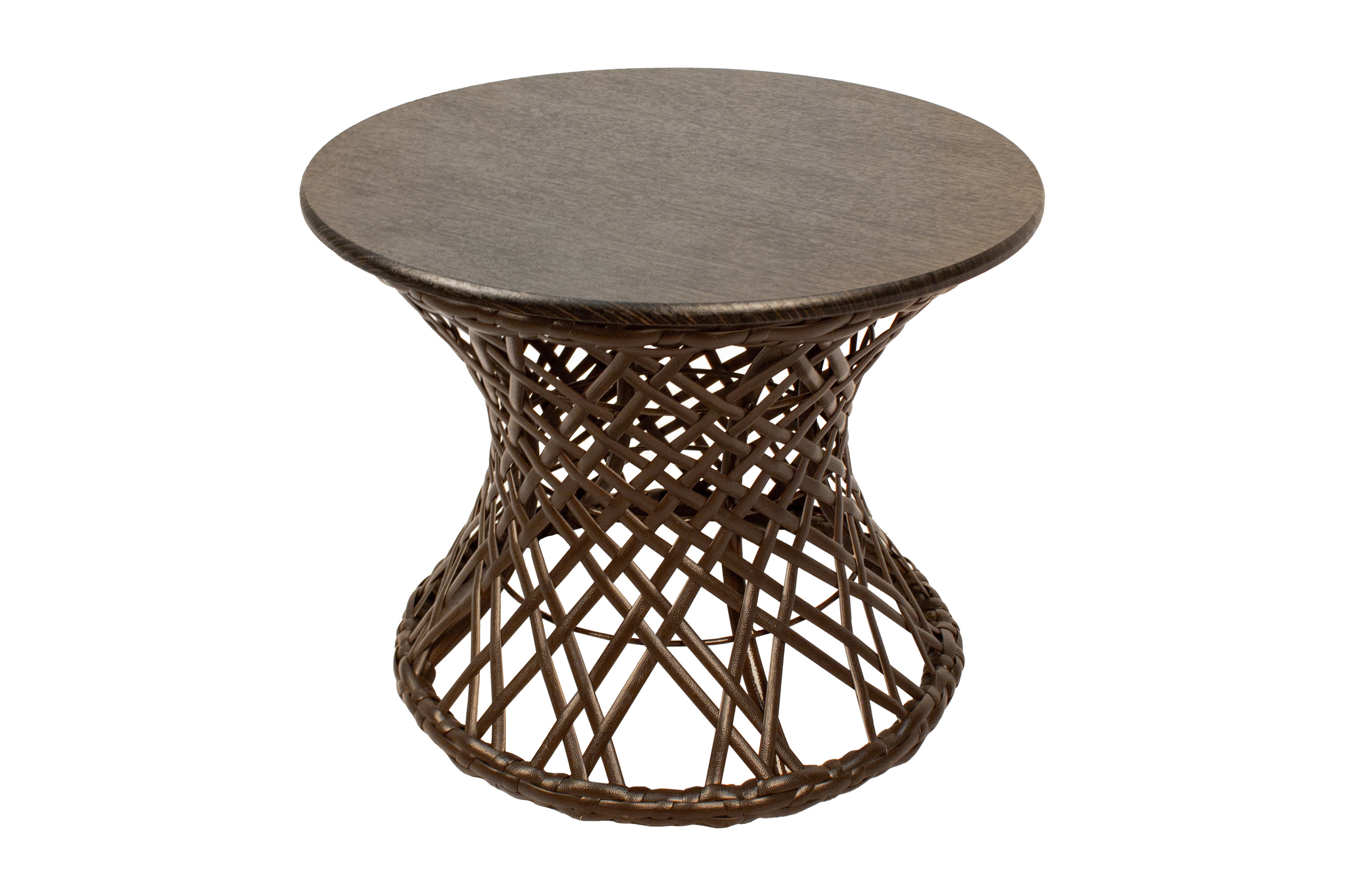 Изображение товара Стол журнальный M-group Бонго мини 41x41x32 см коричневый Изображение товара Стол журнальный M-group Бонго мини 41x41x32 см коричневый