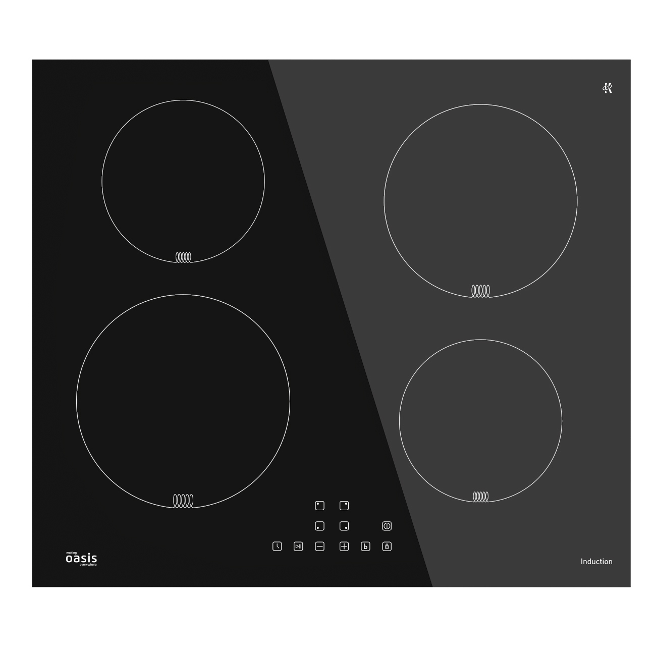 Изображение товара Встраиваемая панель индукционная OASIS P-IBS