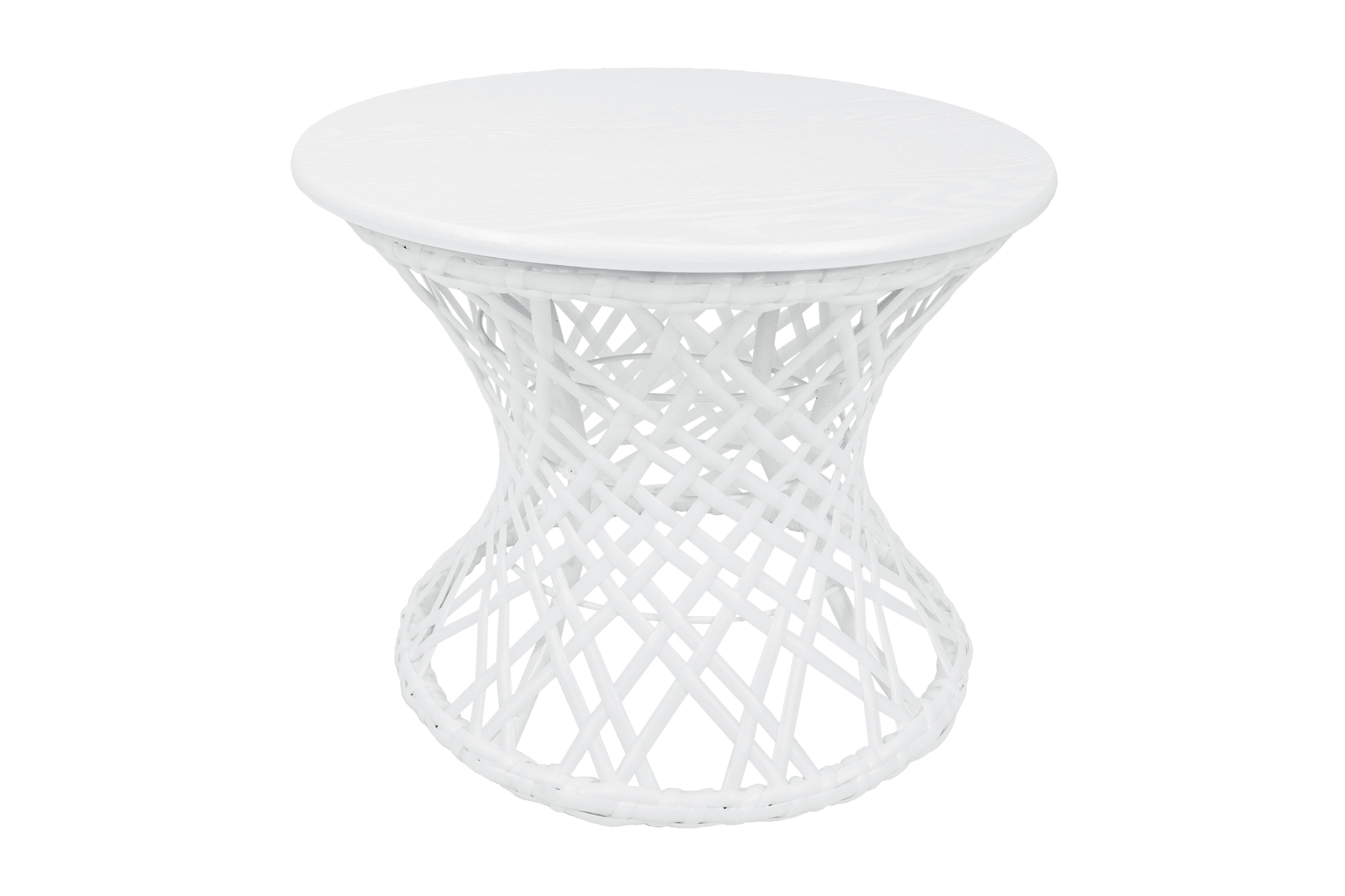 Изображение товара Стол журнальный M-group Бонго мини 41x41x32 см белый