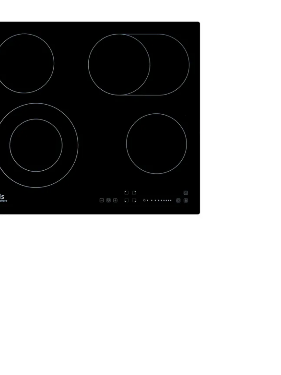 Изображение товара Встраиваемая стеклокерамическая панель OASIS P-SBU 4 конфорки сенсорная